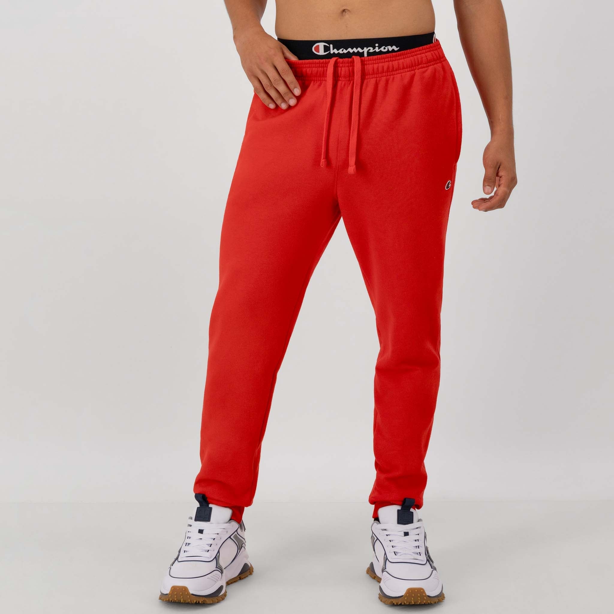 Men's Soft Fleece Joggers with Adjustable Waist | Powerblend