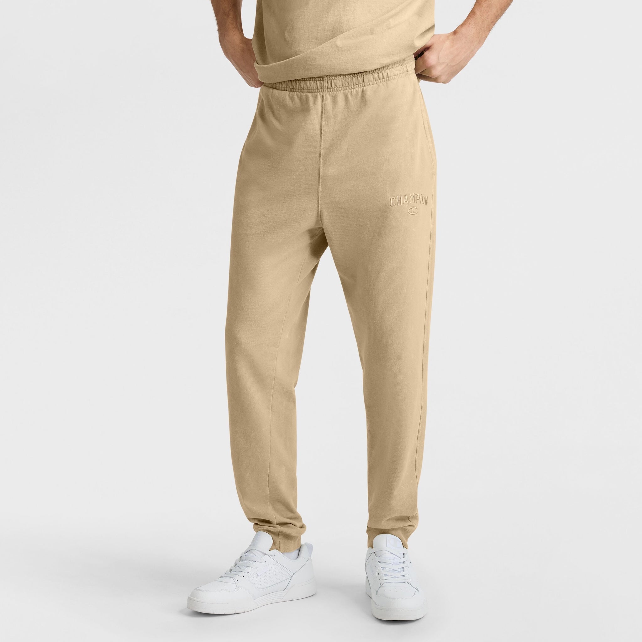 Vintage Wash Lightweight Joggers with Adjustable Waist | Comfort Fit