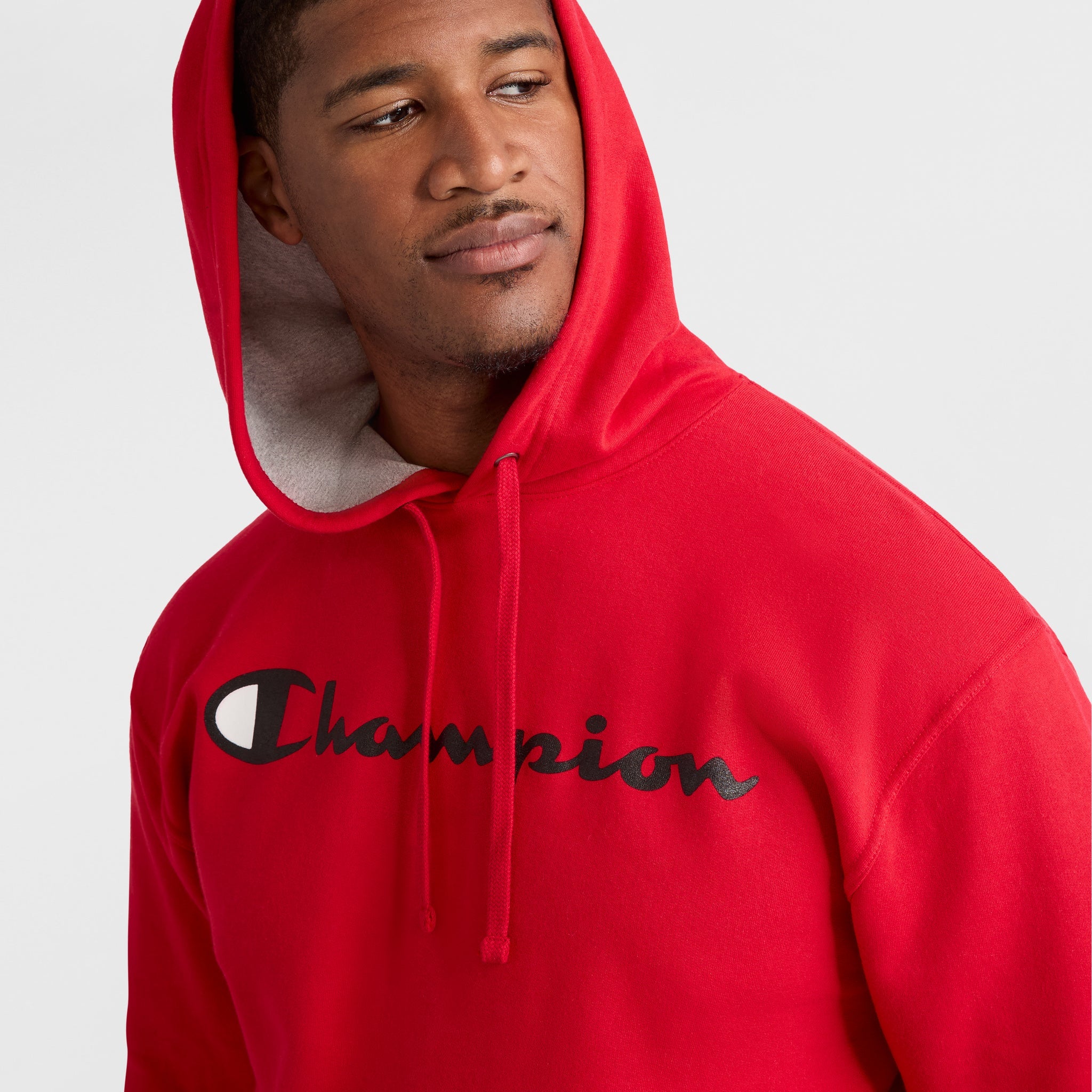 Men's Big & Tall Fleece Hoodie with Adjustable Hood | Powerblend