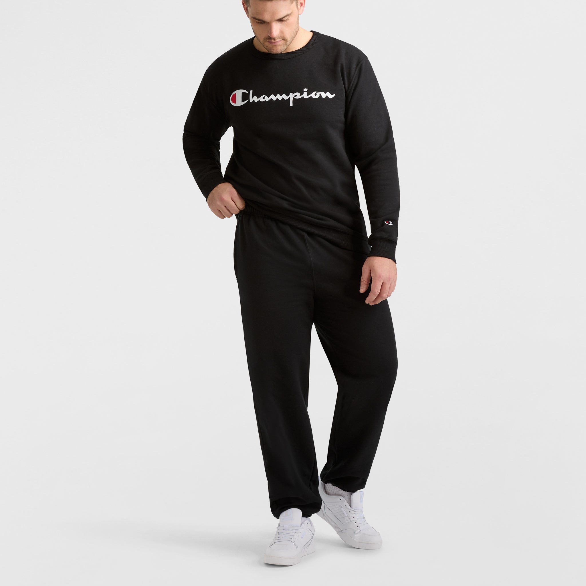 Men's Big & Tall Sweatpants with Cinched Hem & C Logo | Powerblend