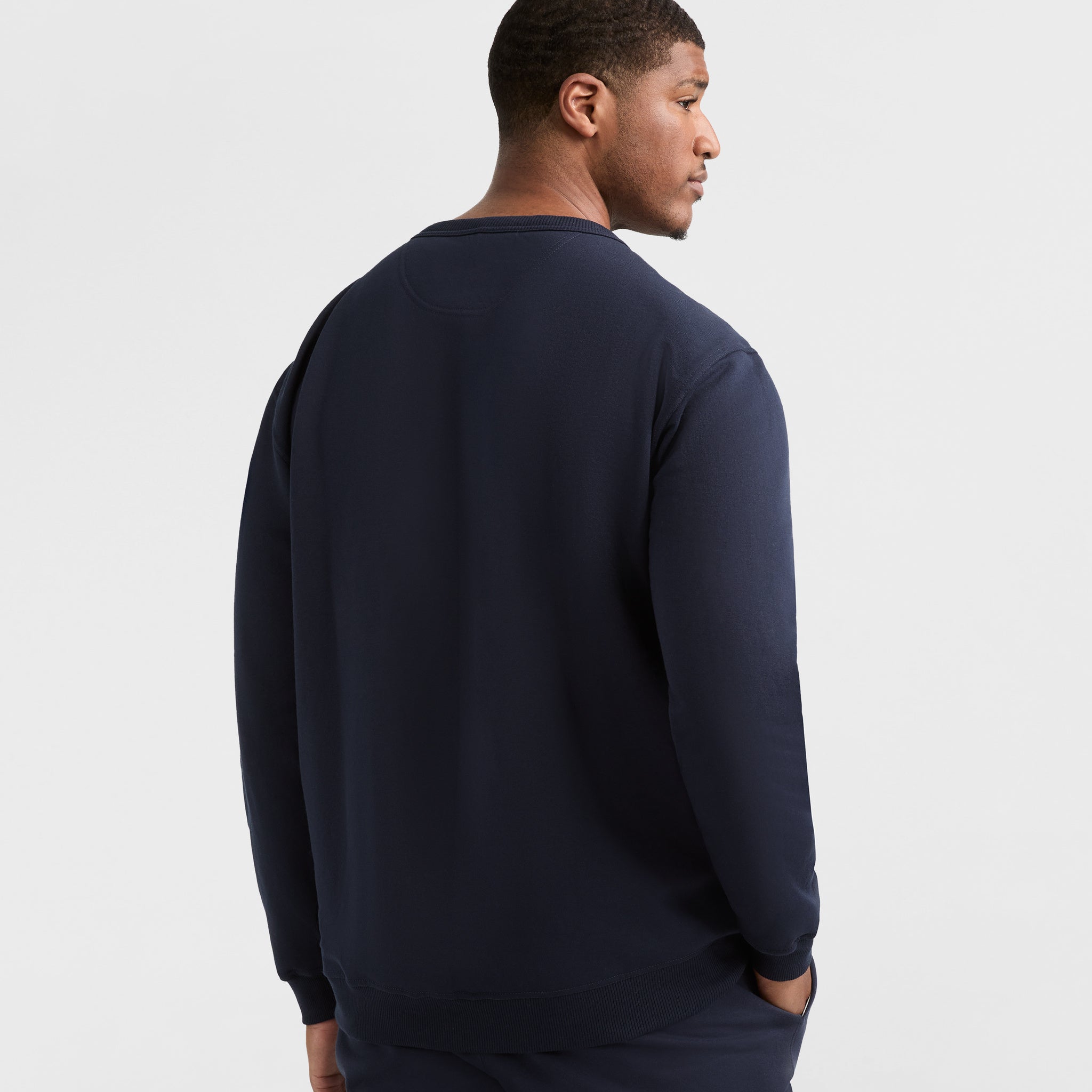 Men's Big & Tall Powerblend Crewneck Sweatshirt with C Logo | Champion