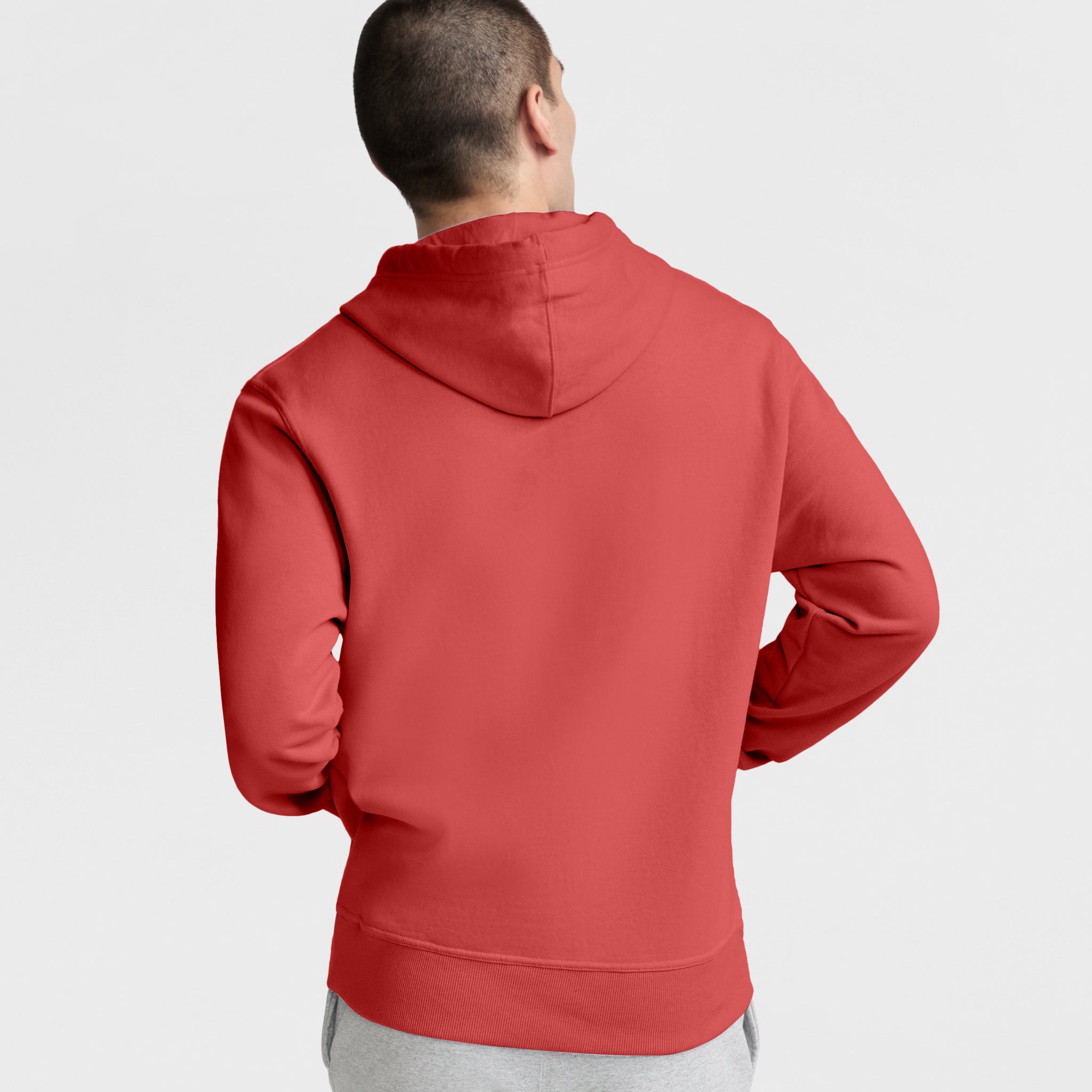 Powerblend Fleece Hoodie for Men with Tonal Logo | Soft & Durable