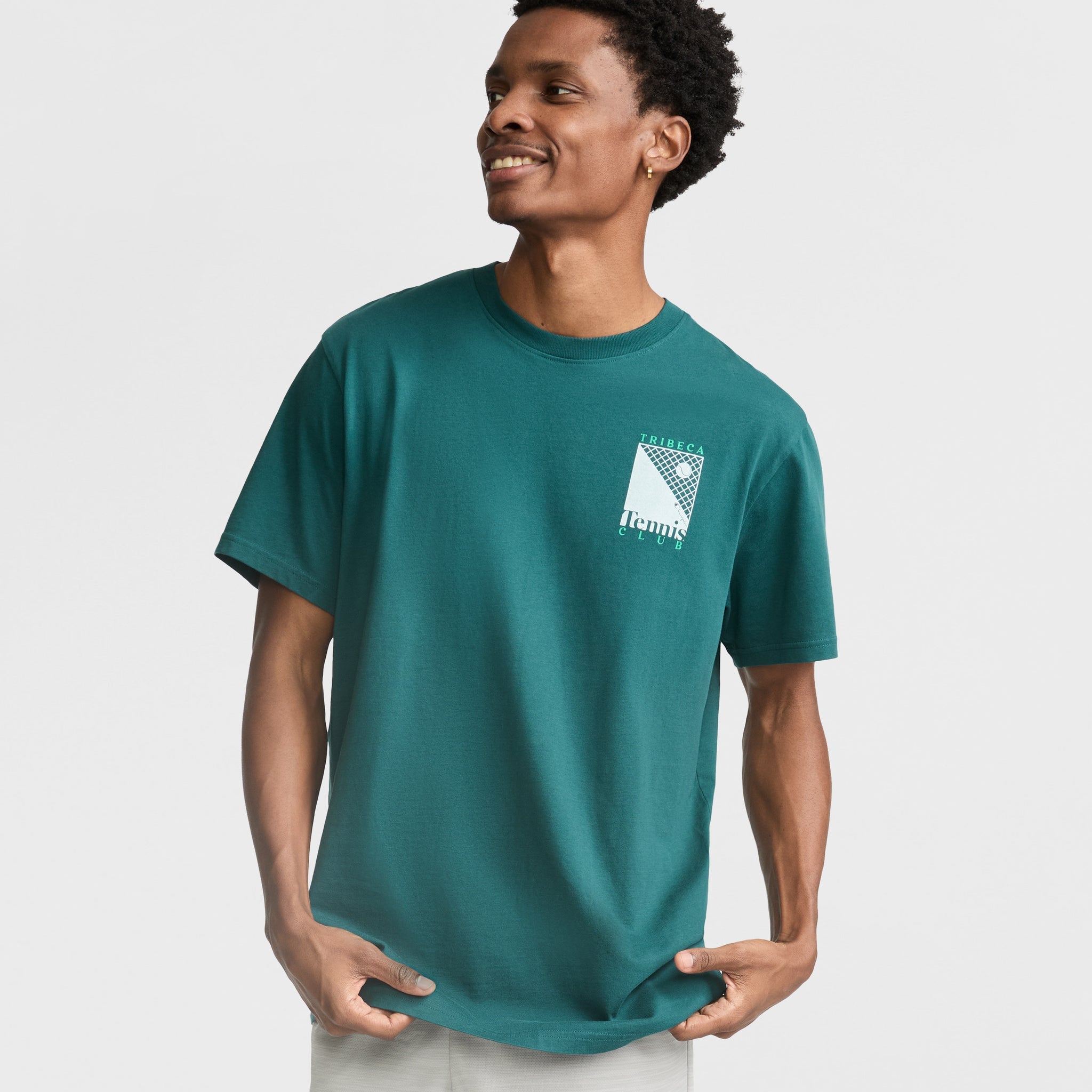 Men's Short-Sleeve Tennis Club T-Shirt | Tribeca