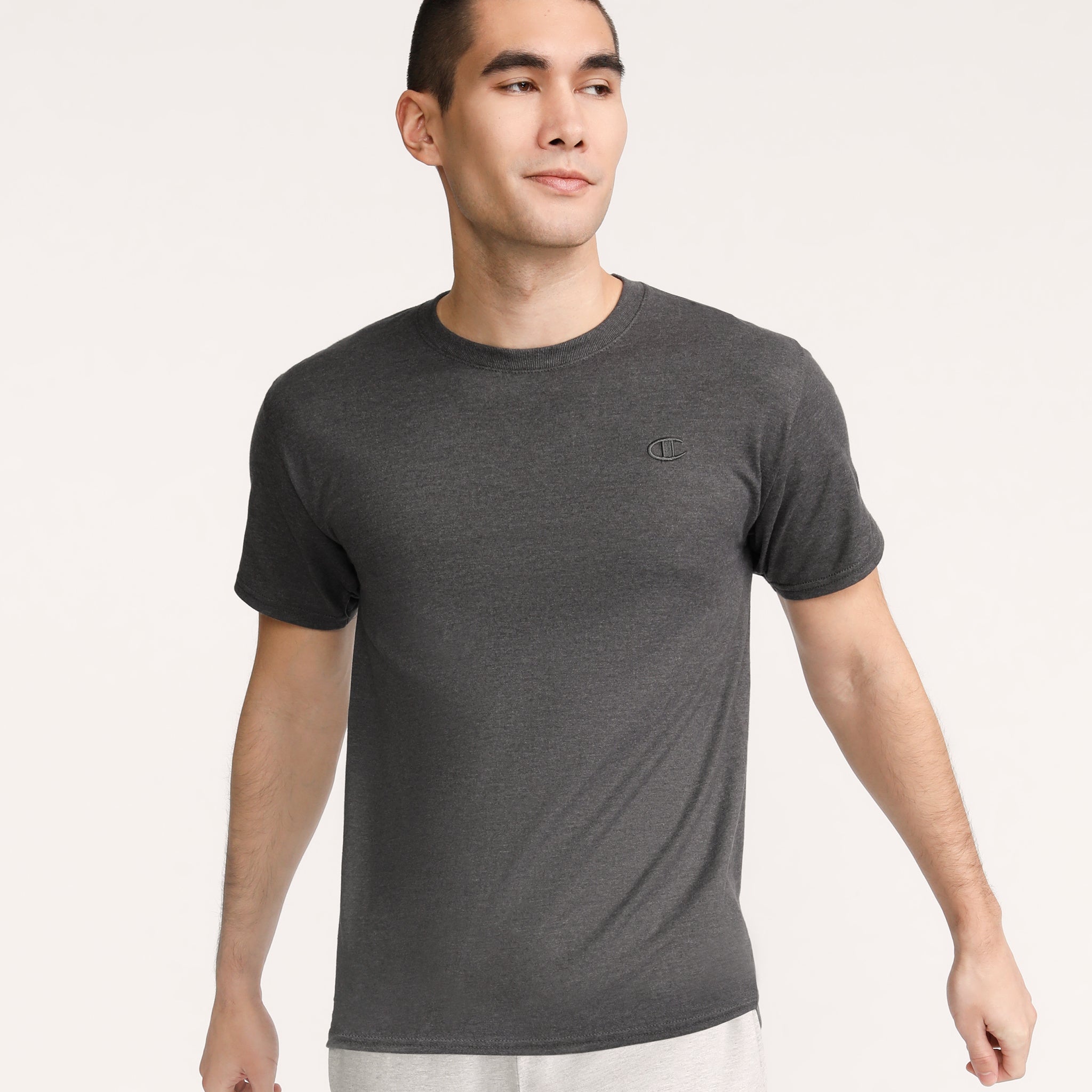Classic Cotton Men's T-Shirt with C Logo | Standard Fit Crewneck