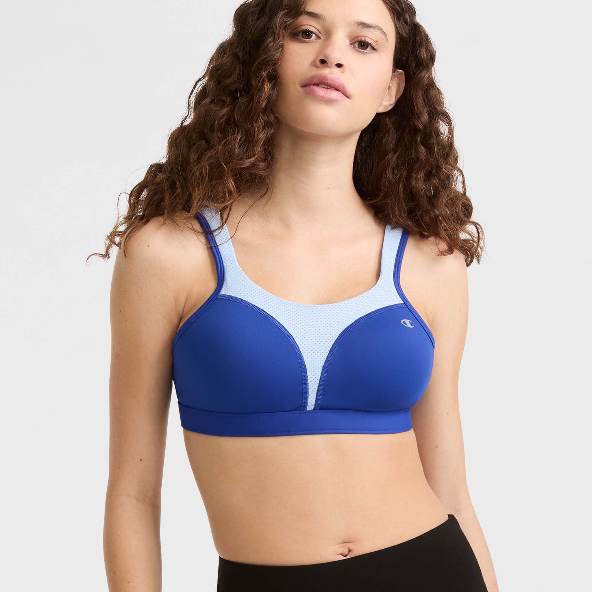 High-Impact Sports Bra with Moisture-Wicking & Gel Straps | Spot Comfort
