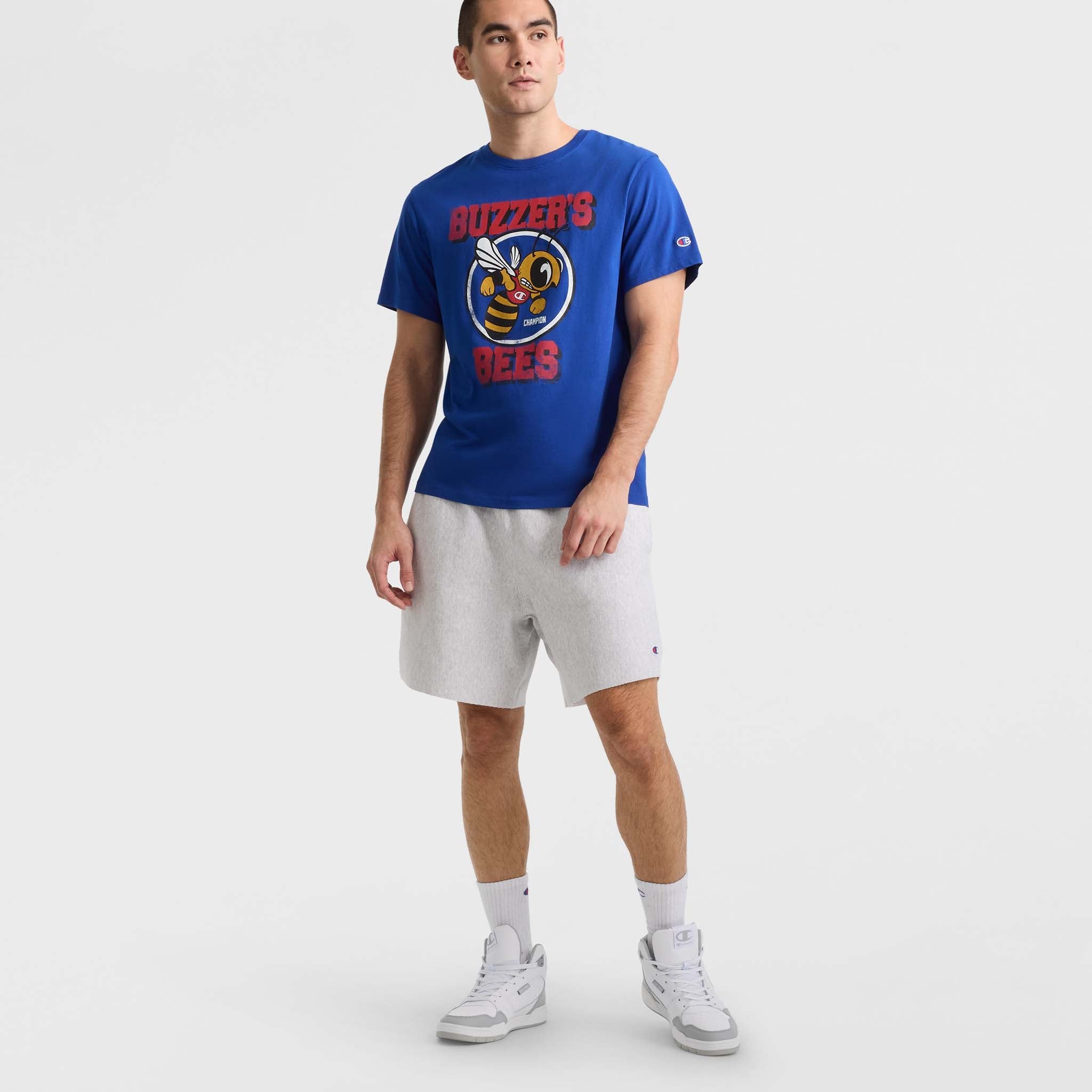 Men's Graphic T-Shirt with Buzzing Bee Design | Champion