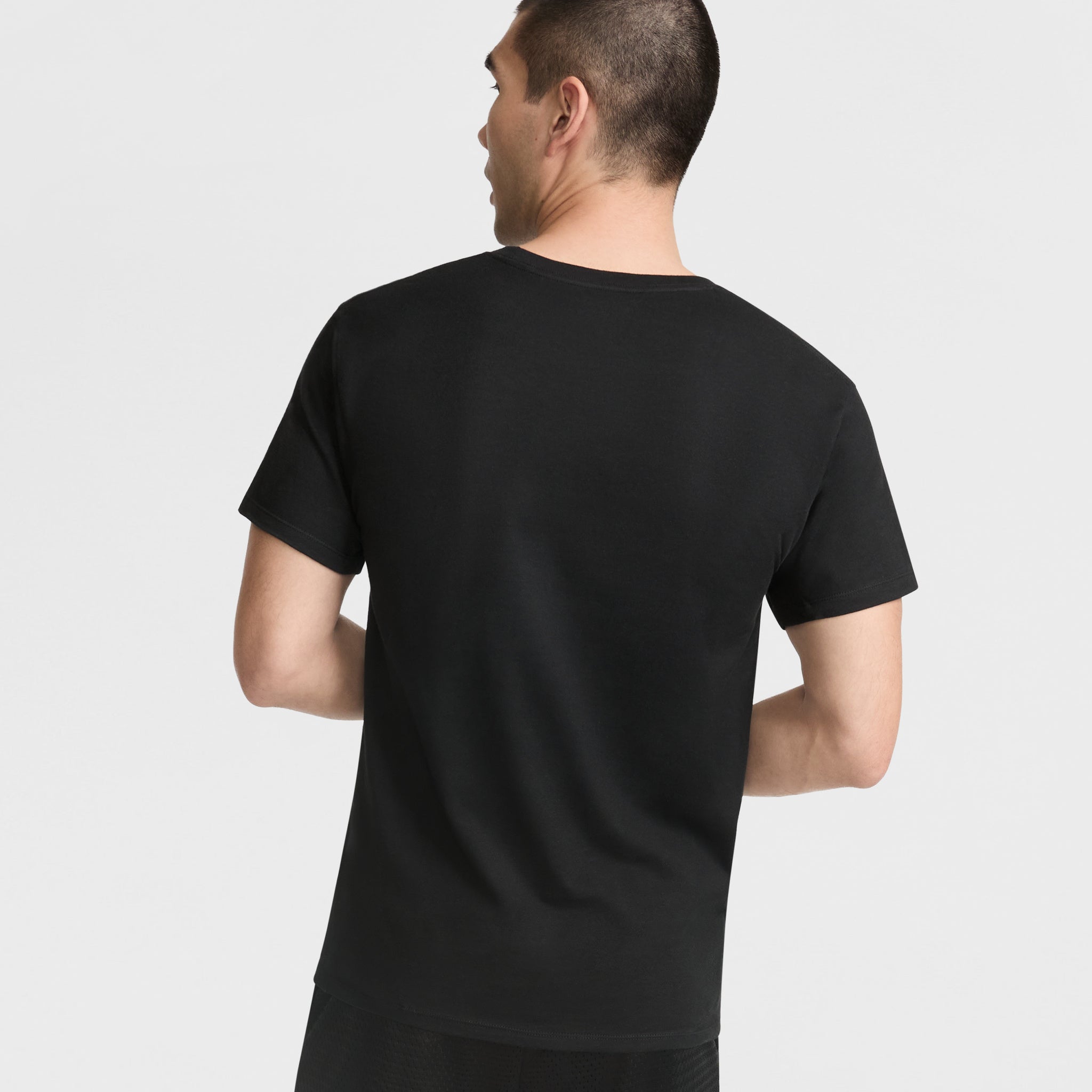 Classic Cotton T-Shirt with Script Logo | Champion