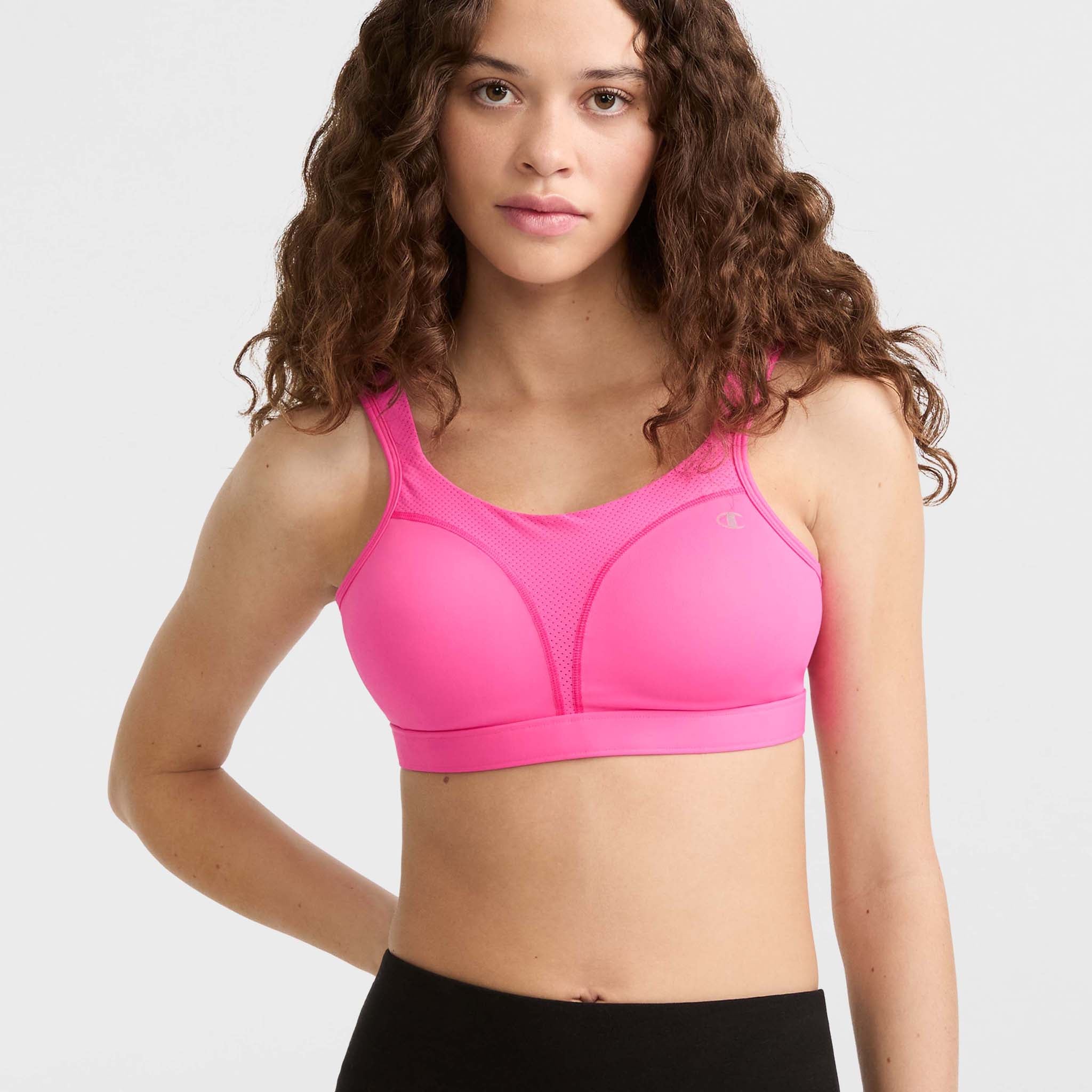 High-Impact Sports Bra with Moisture-Wicking & Gel Straps | Spot Comfort