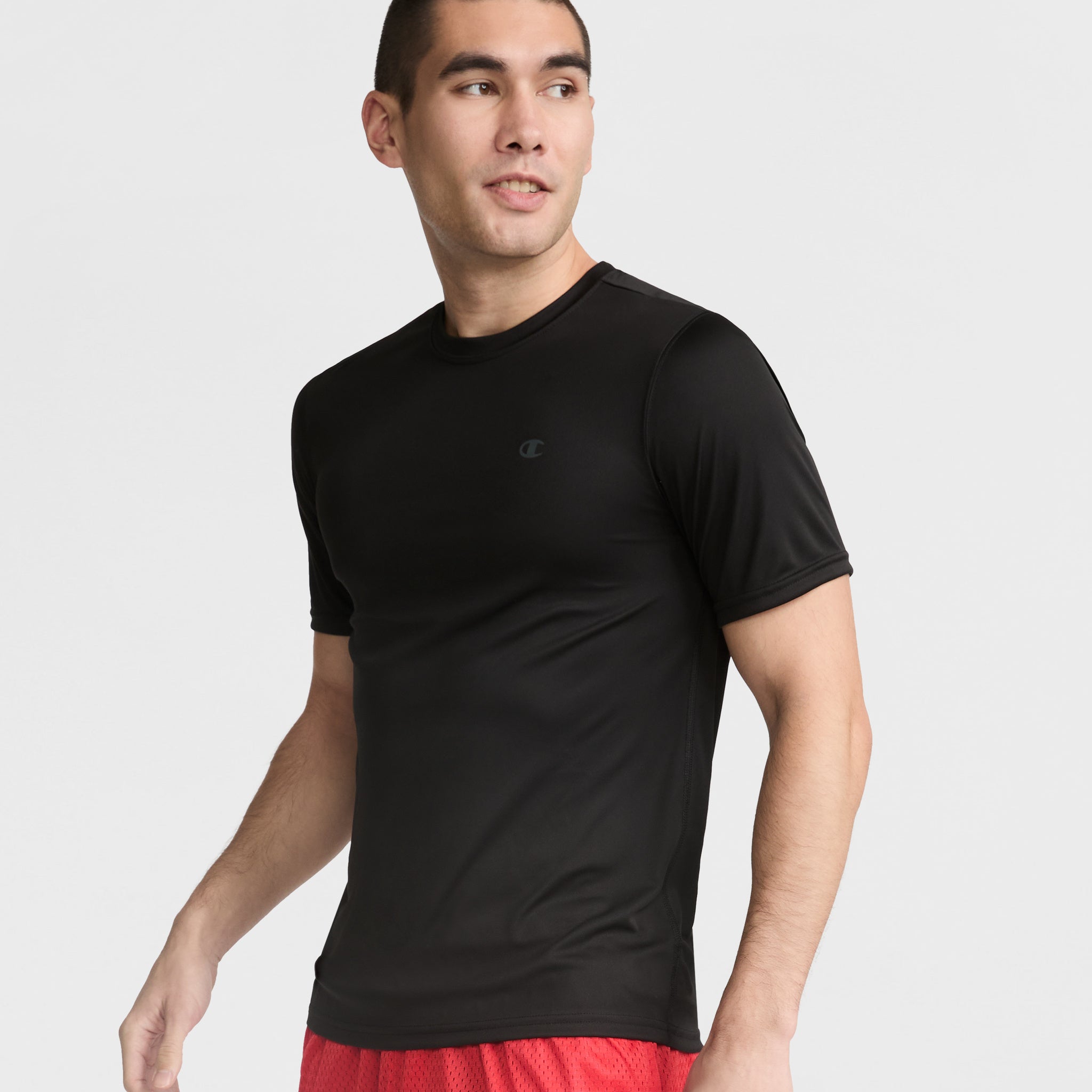 Men's Reflective Sport T-Shirt with Anti-Odor Tech | Champion