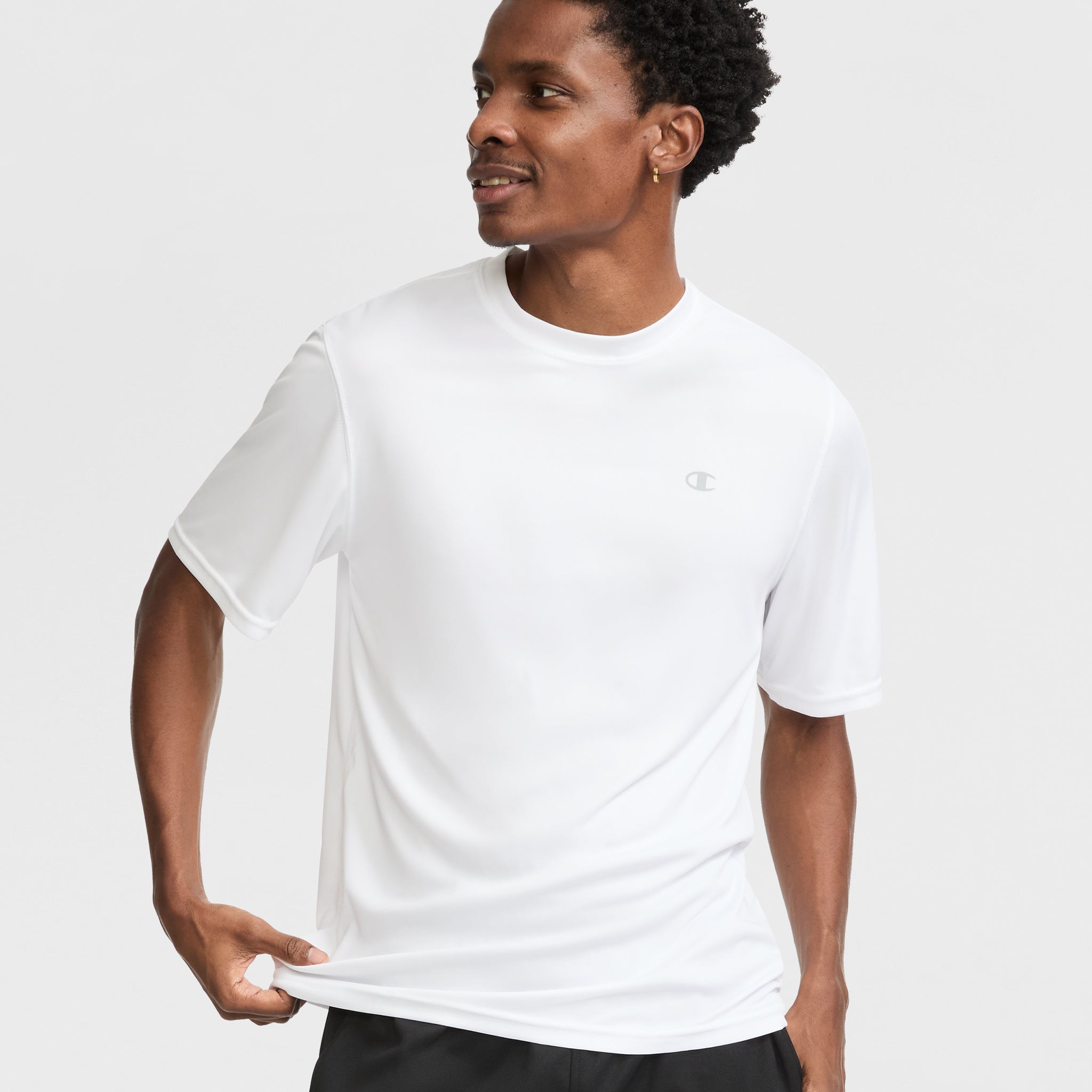 Men's Reflective Sport T-Shirt with Anti-Odor Tech | Champion