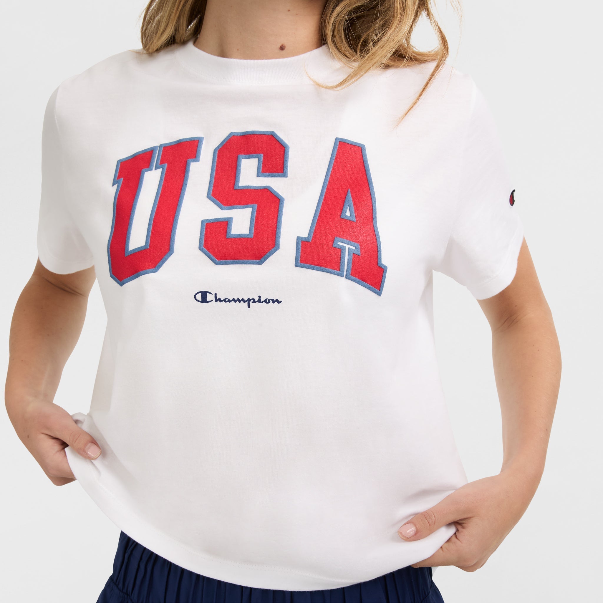 Classic USA Graphic T-Shirt for Women | Soft Cotton Blend