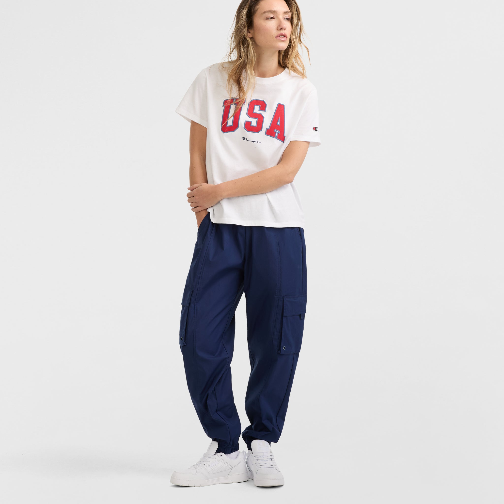 Classic USA Graphic T-Shirt for Women | Soft Cotton Blend