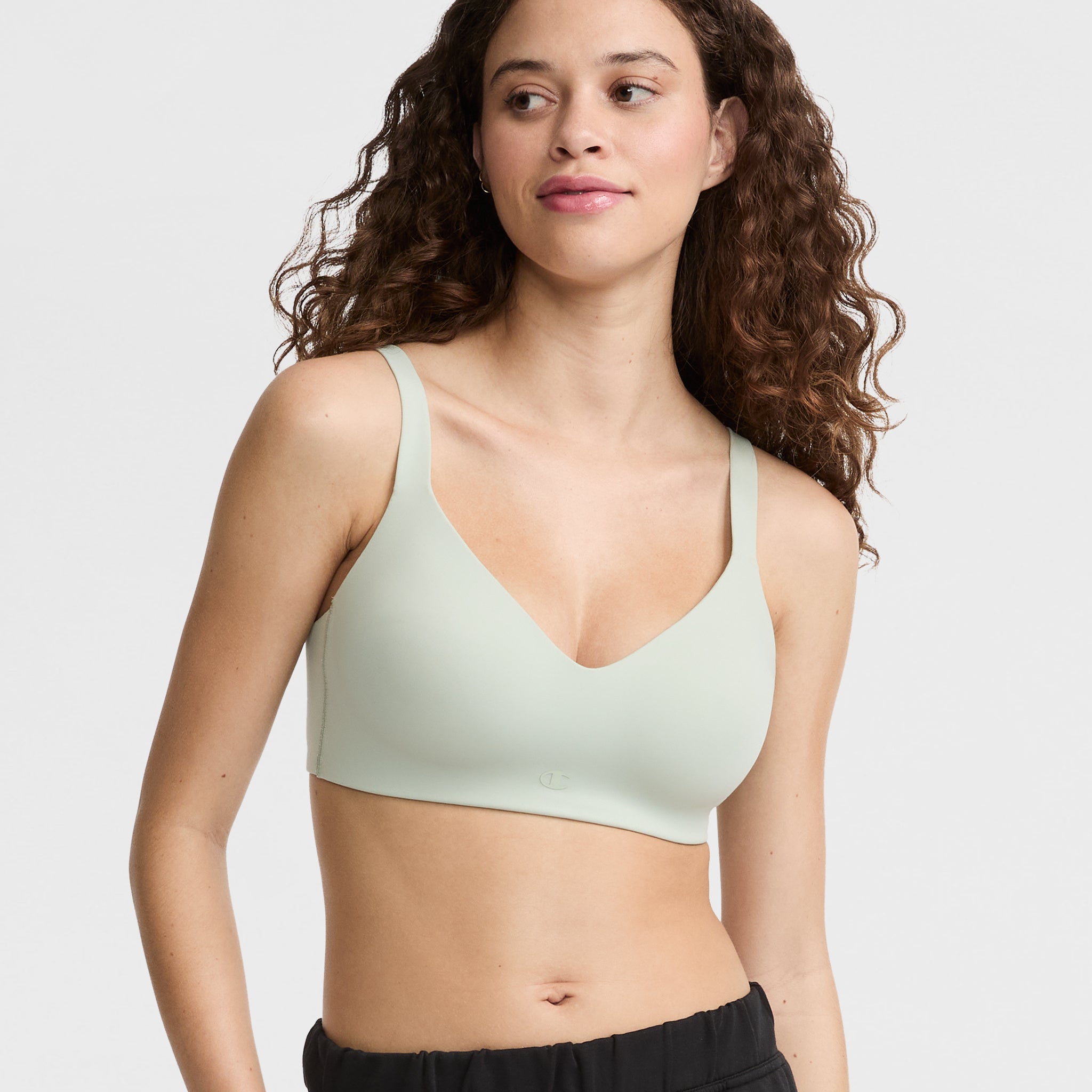 Light Support Sports Bra with Airform Cups for Yoga | Move With Intention