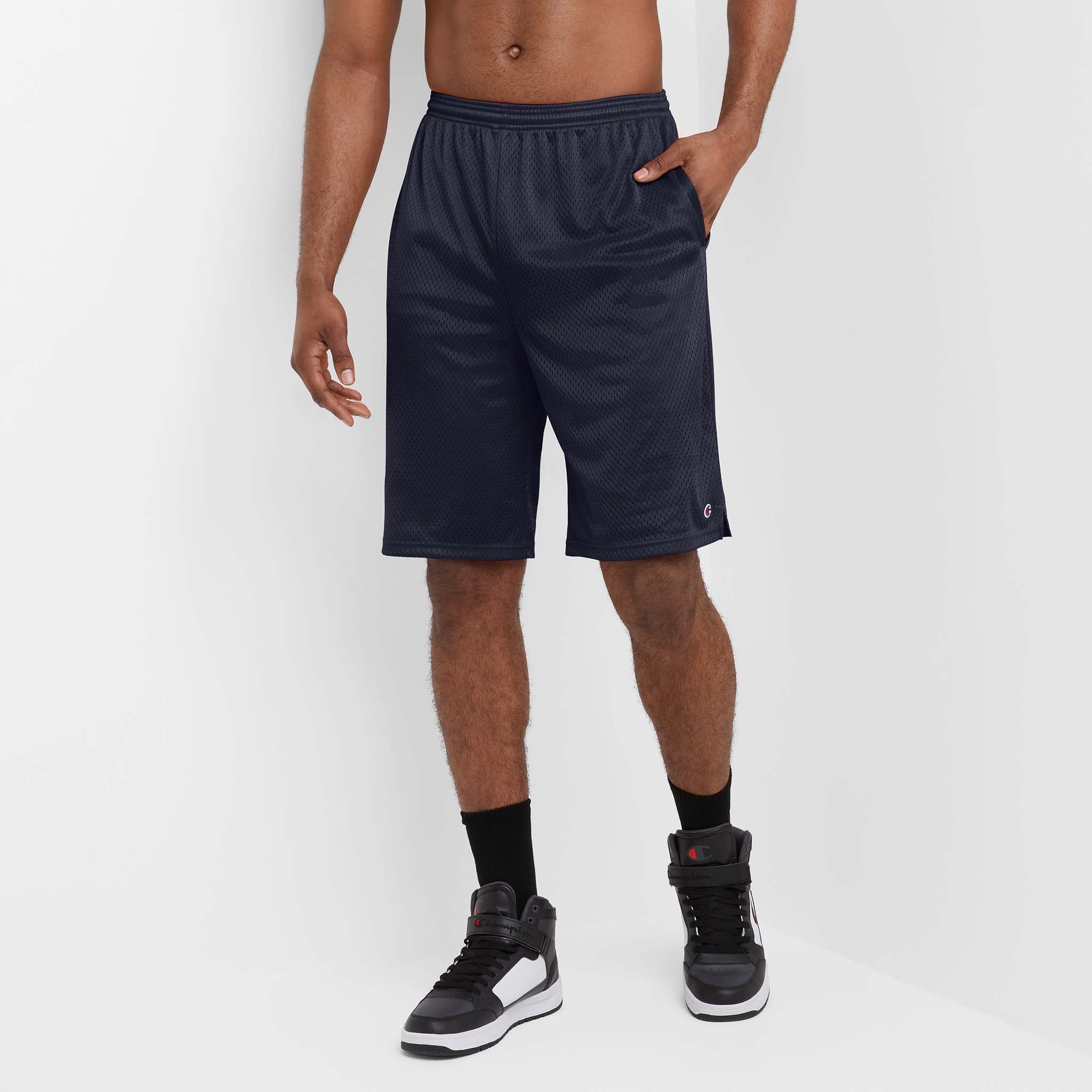 Classic Mesh Gym Shorts for Big & Tall Men | Champion
