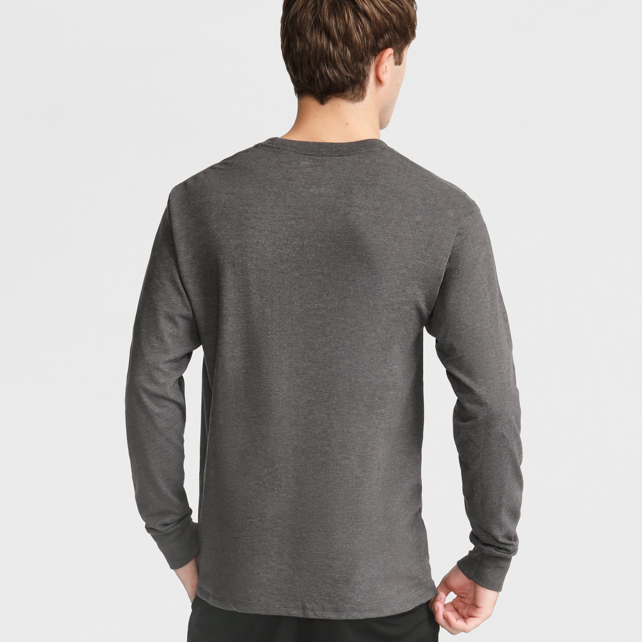 Classic Long Sleeve T-Shirt with Embroidered Logo | Champion
