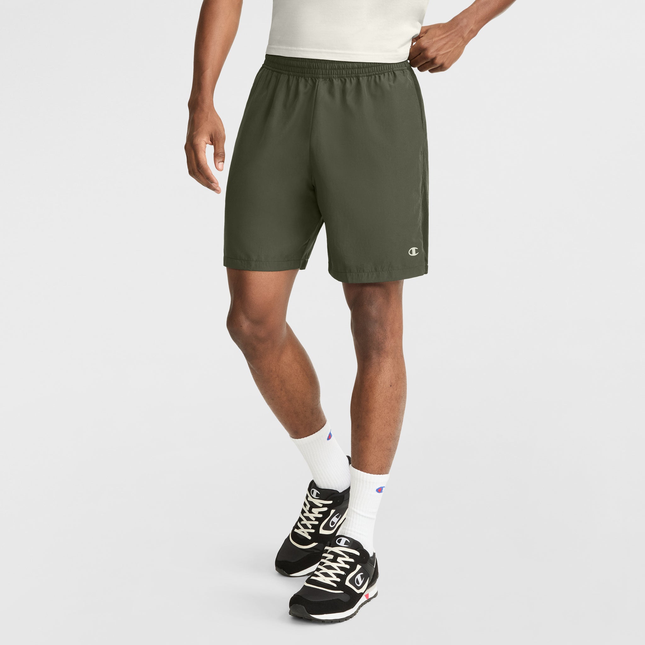 7" Woven Gym Shorts with Moisture-Wicking & Mesh Panels | Champion