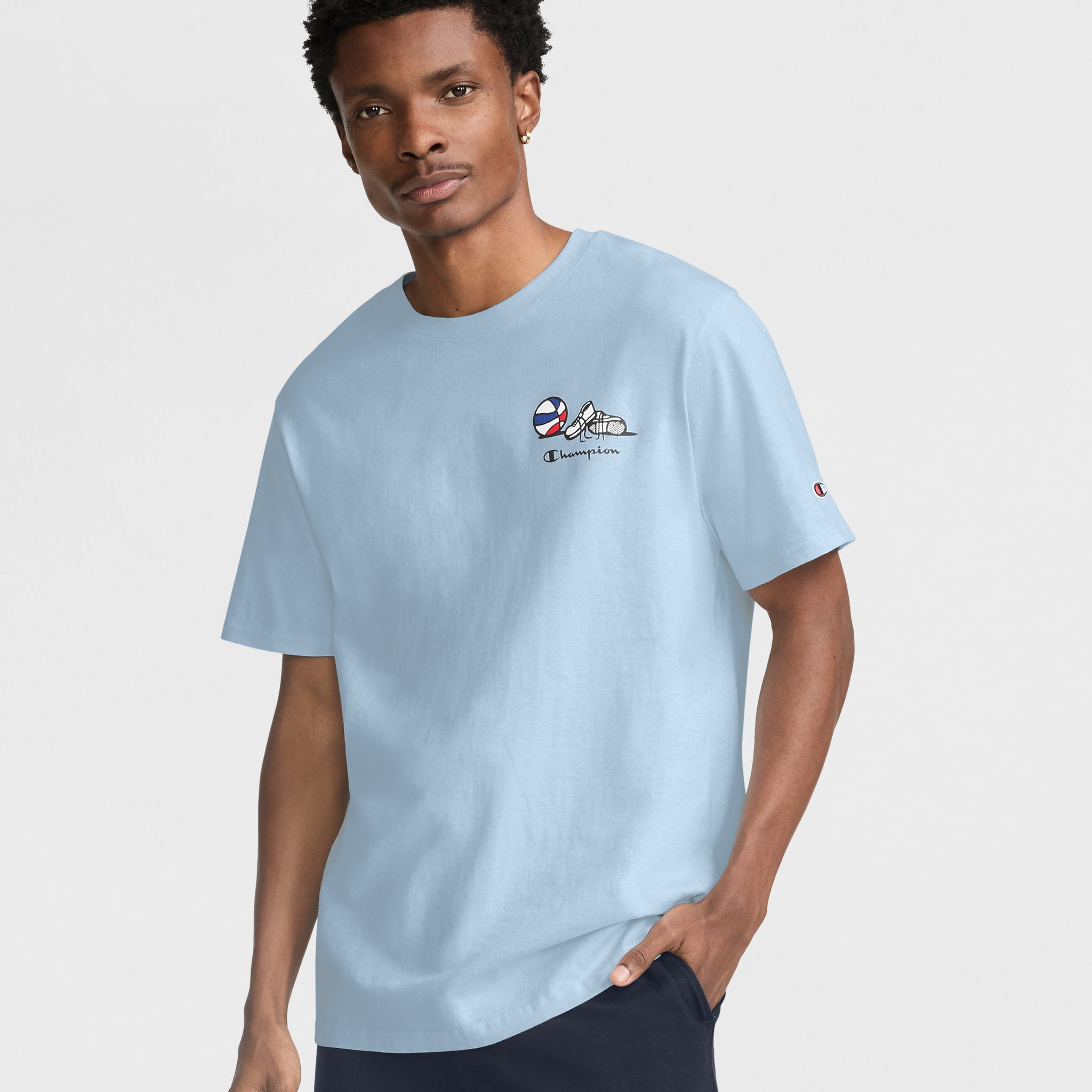 Men's Graphic Basketball T-Shirt | Soft Cotton Blend & Reinforced Seams