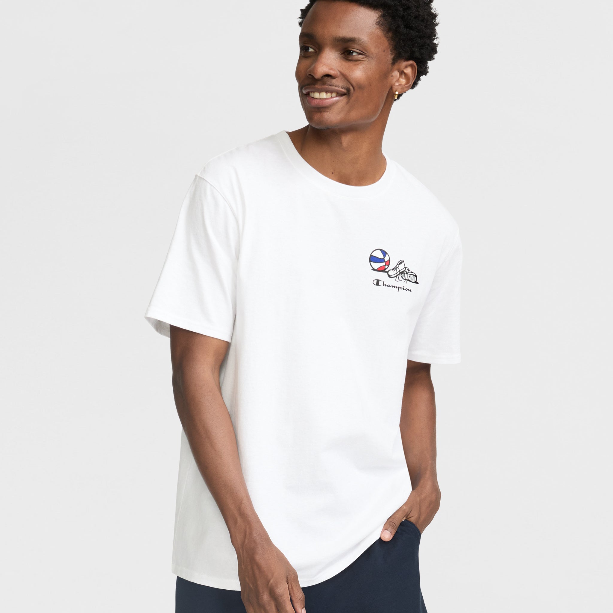 Men's Graphic Basketball T-Shirt | Soft Cotton Blend & Reinforced Seams