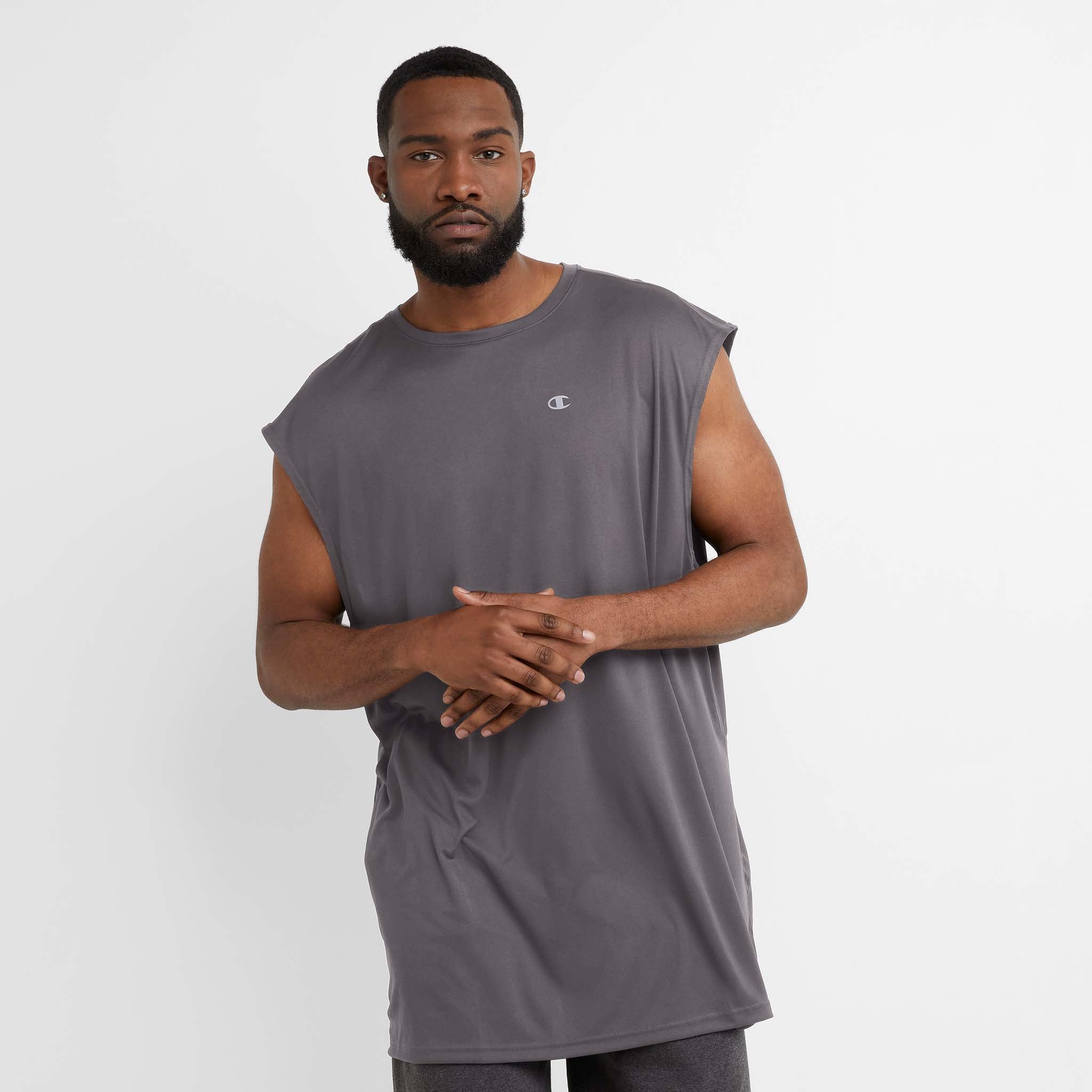 Moisture-Wicking Muscle Tank for Men | Big & Tall Workout Shirt