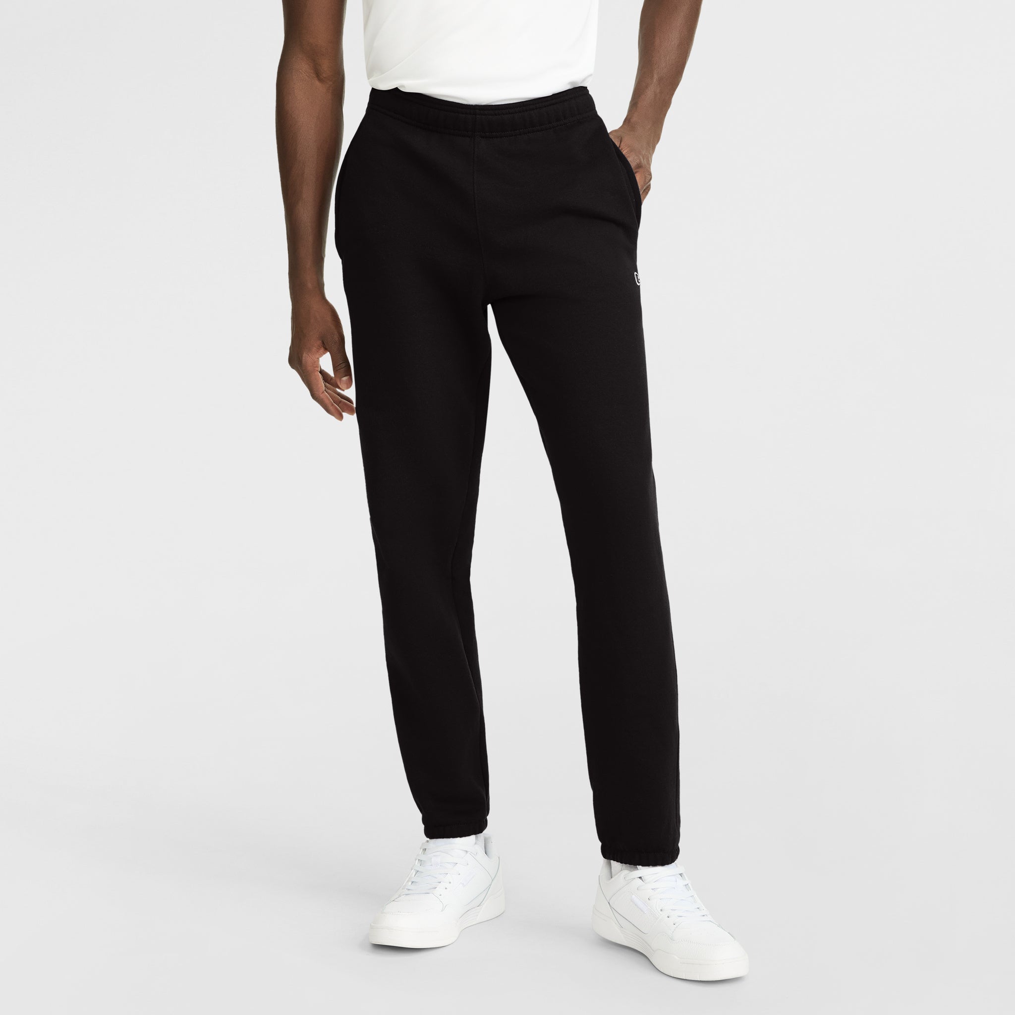 Men's Cotton Blend Sweatpants with Relaxed Hem & C Logo | Powerblend