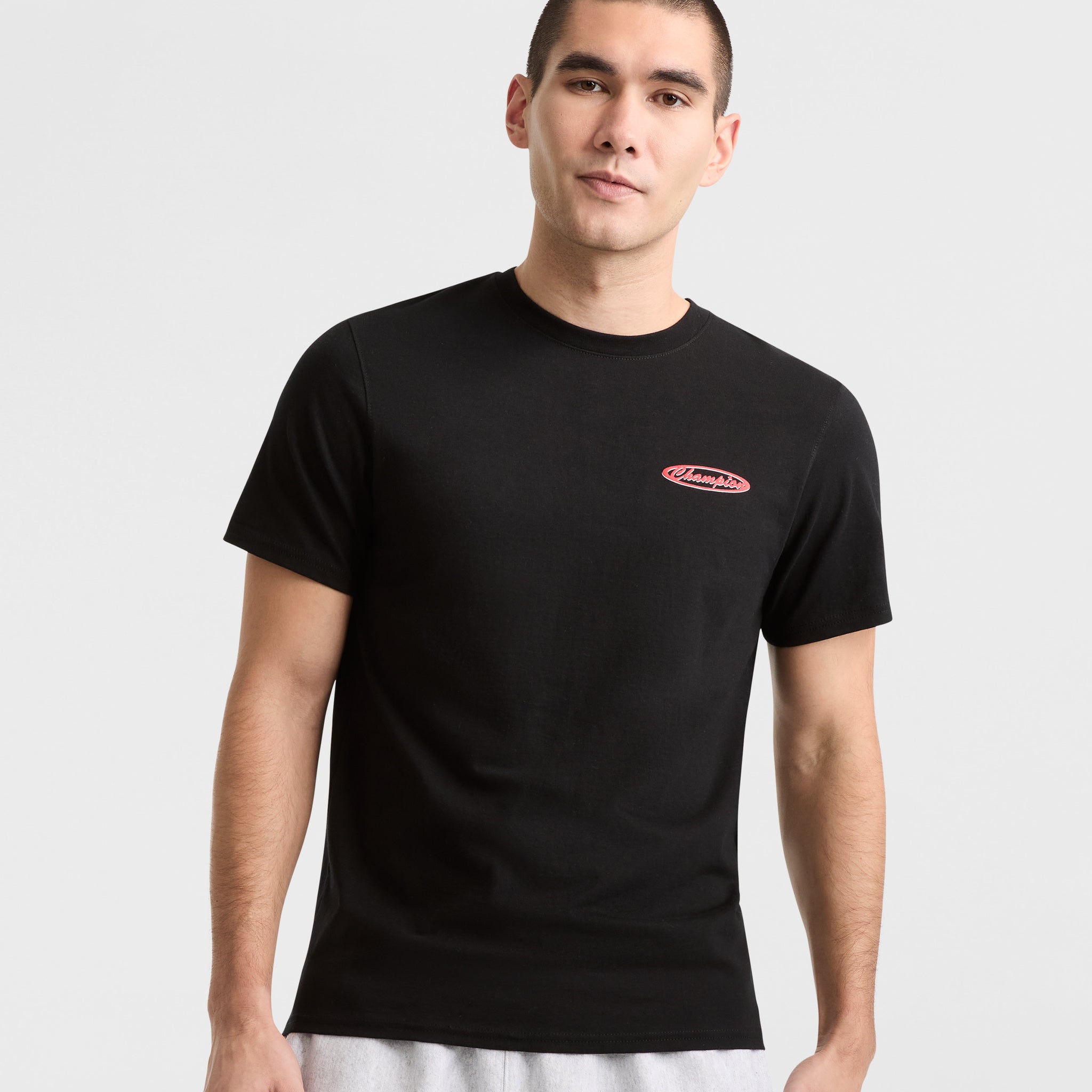 Classic Graphic T-Shirt with Global Print | Champion