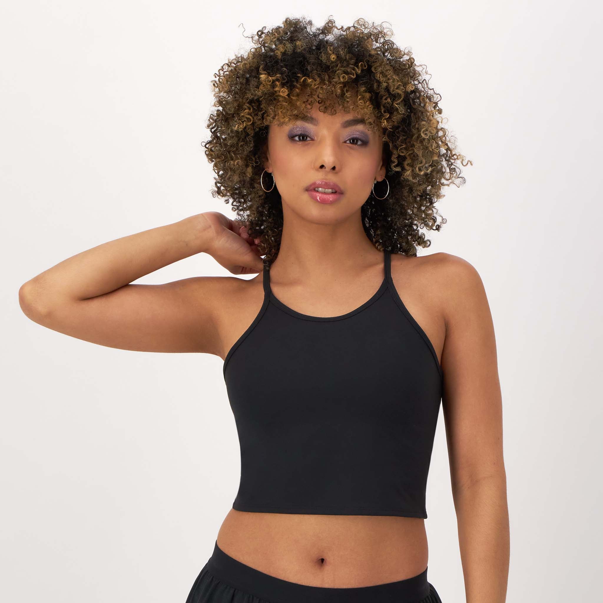 Soft Touch Longline Cami with Shelf Bra & Moisture-Wicking | Champion