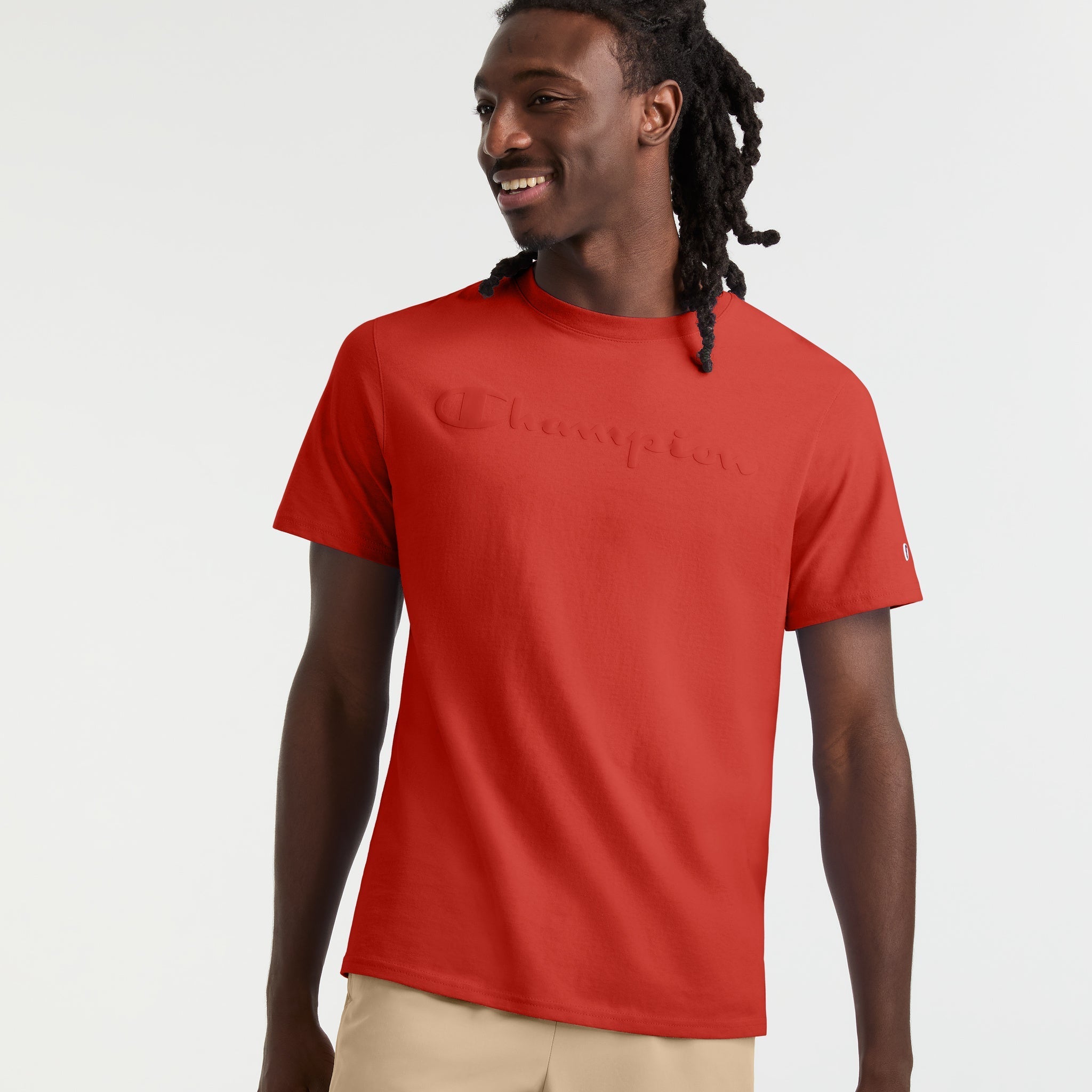 Classic Men's Graphic T-Shirt with Tonal Logo | Champion