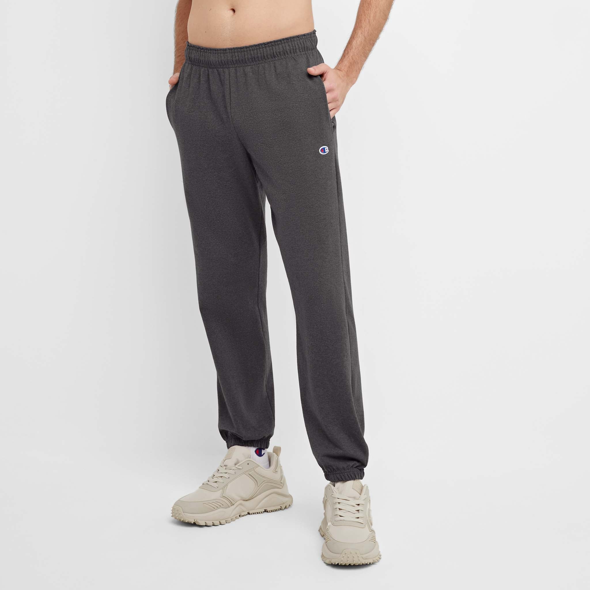 Lightweight Lounge Pants for Men with Drawcord Waist & Cinched Hem | Comfort Wear