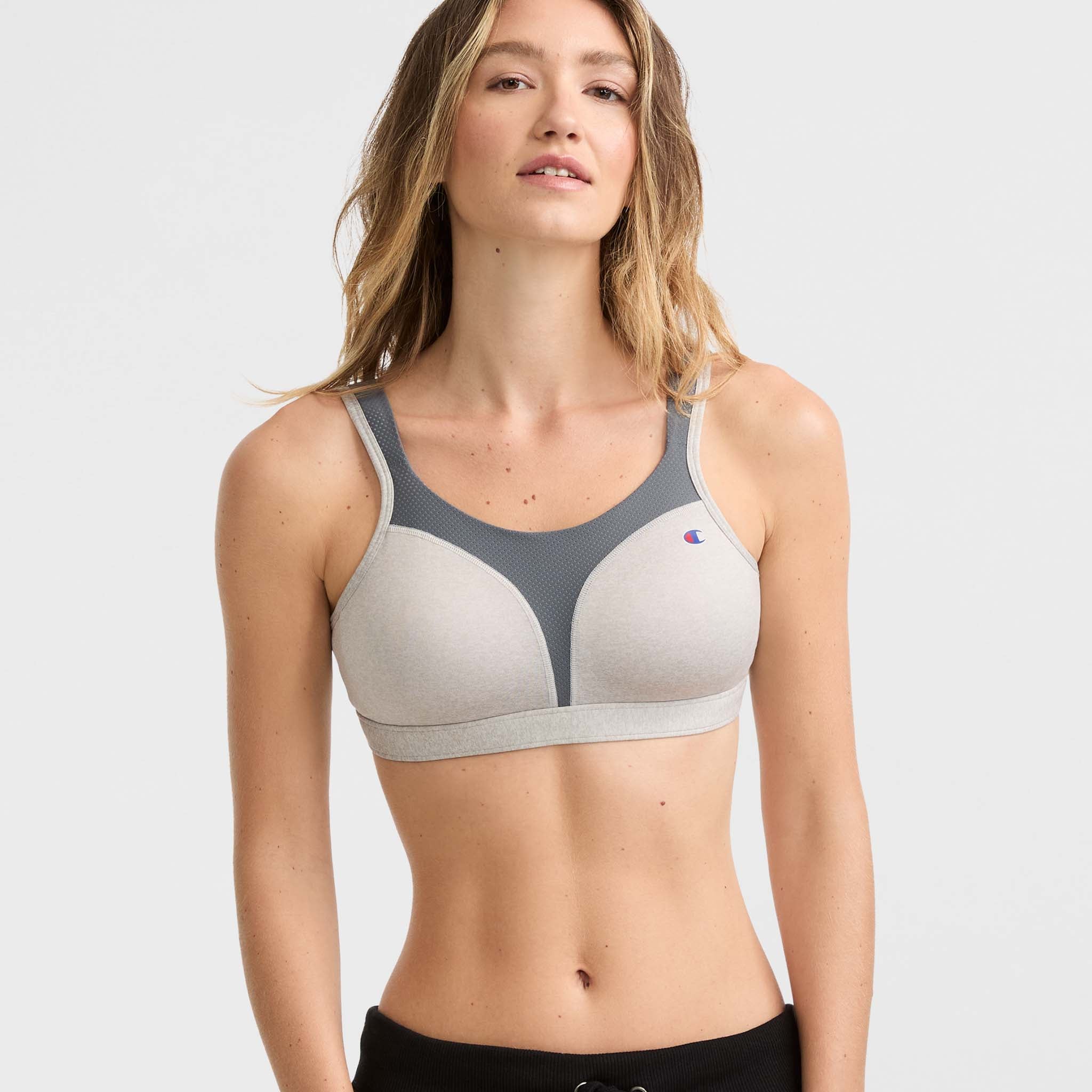High-Impact Sports Bra with Moisture-Wicking & Gel Straps | Spot Comfort