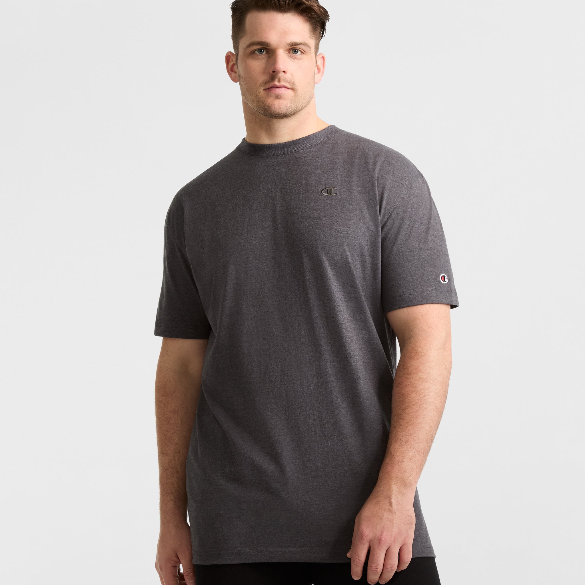 Classic Big & Tall T-Shirt with C Logo | Soft Cotton Crewneck