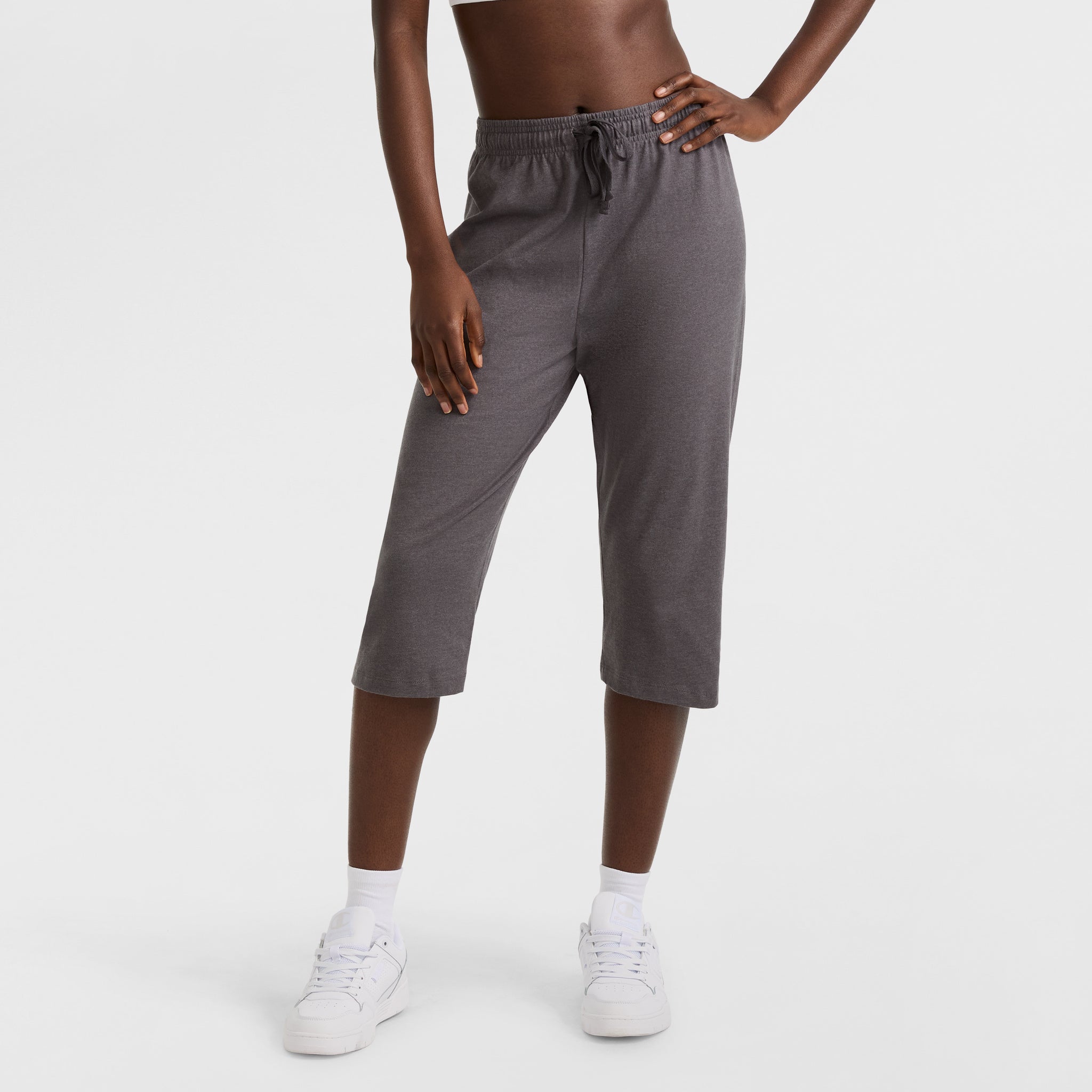 Lightweight Jersey Capri Pants for Women | Lounge & Comfort