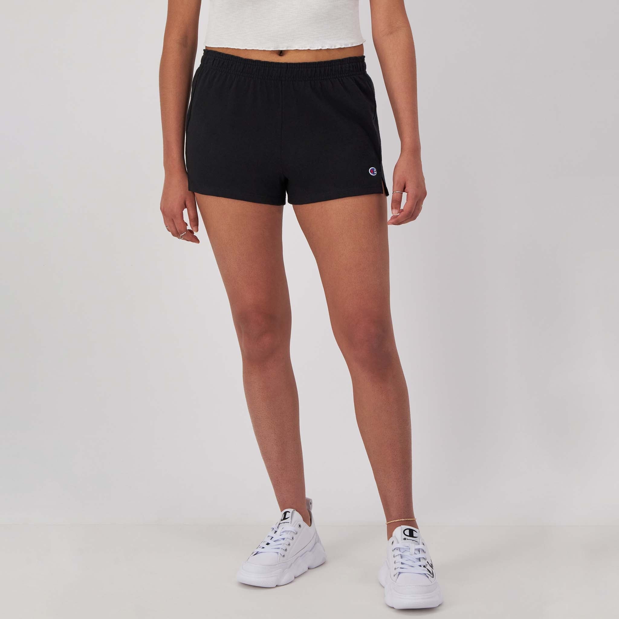 Women's Comfortable 3.5" Practice Shorts with C Logo | Champion