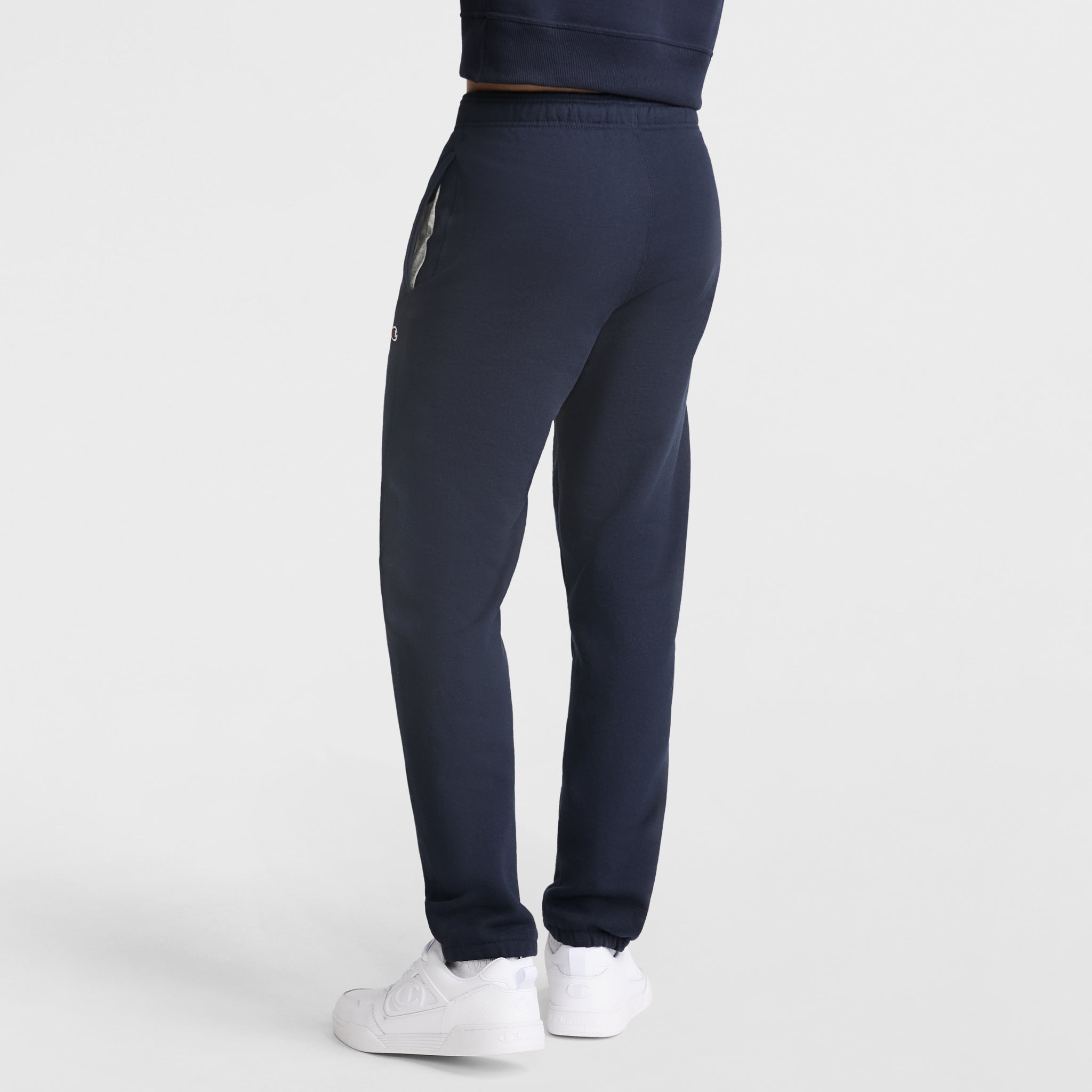 Men's Cotton Blend Sweatpants with Relaxed Hem & C Logo | Powerblend
