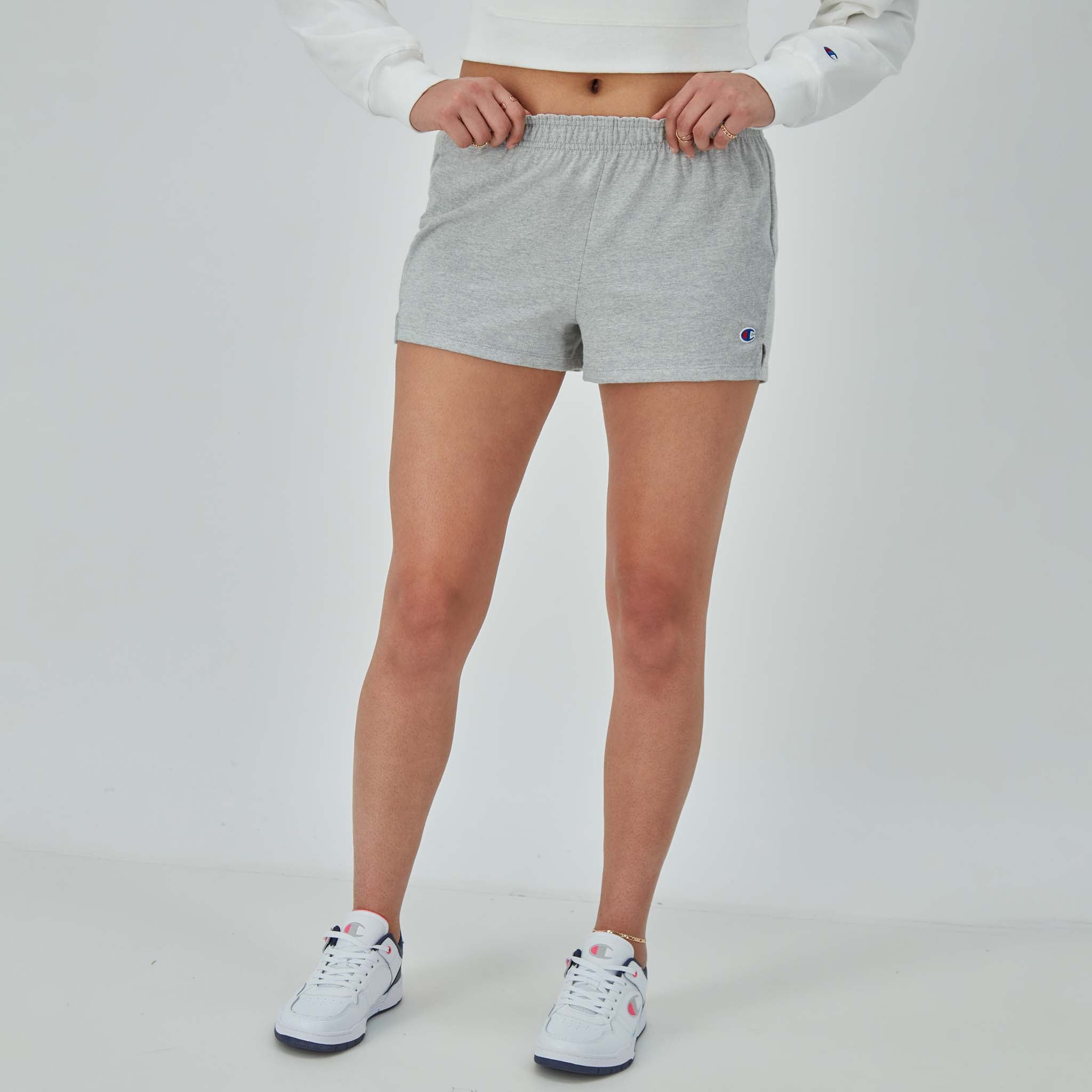 Women's Comfortable 3.5" Practice Shorts with C Logo | Champion
