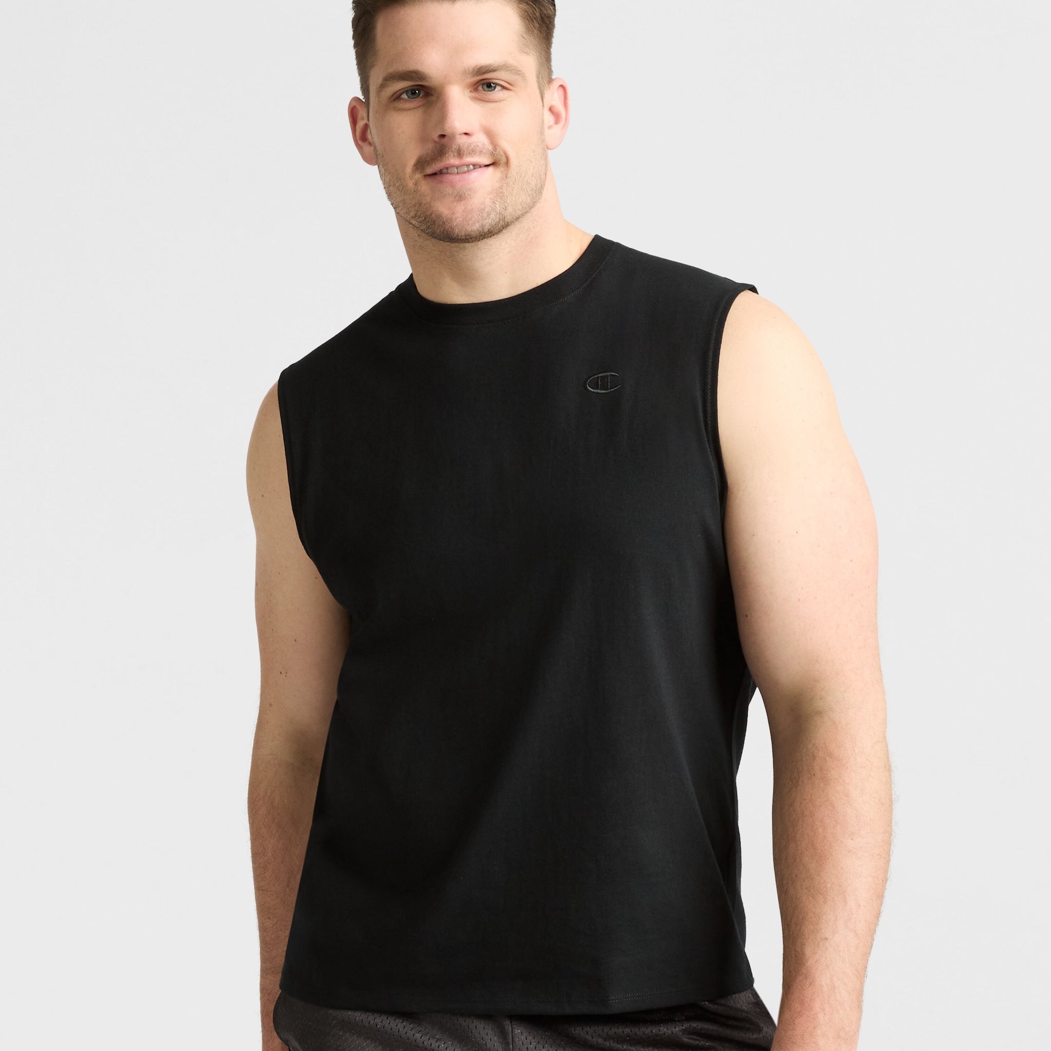 Classic Men's Muscle Tank - Big & Tall Sleeveless Shirt | C Logo