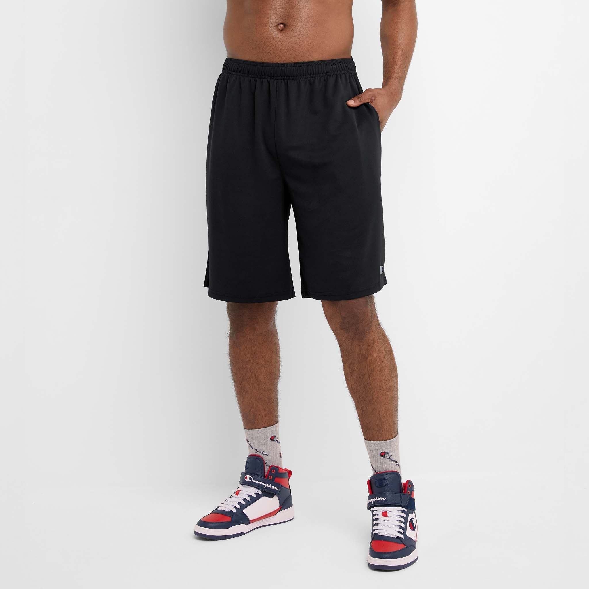 Moisture-Wicking Sport Shorts for Big & Tall Men | Champion