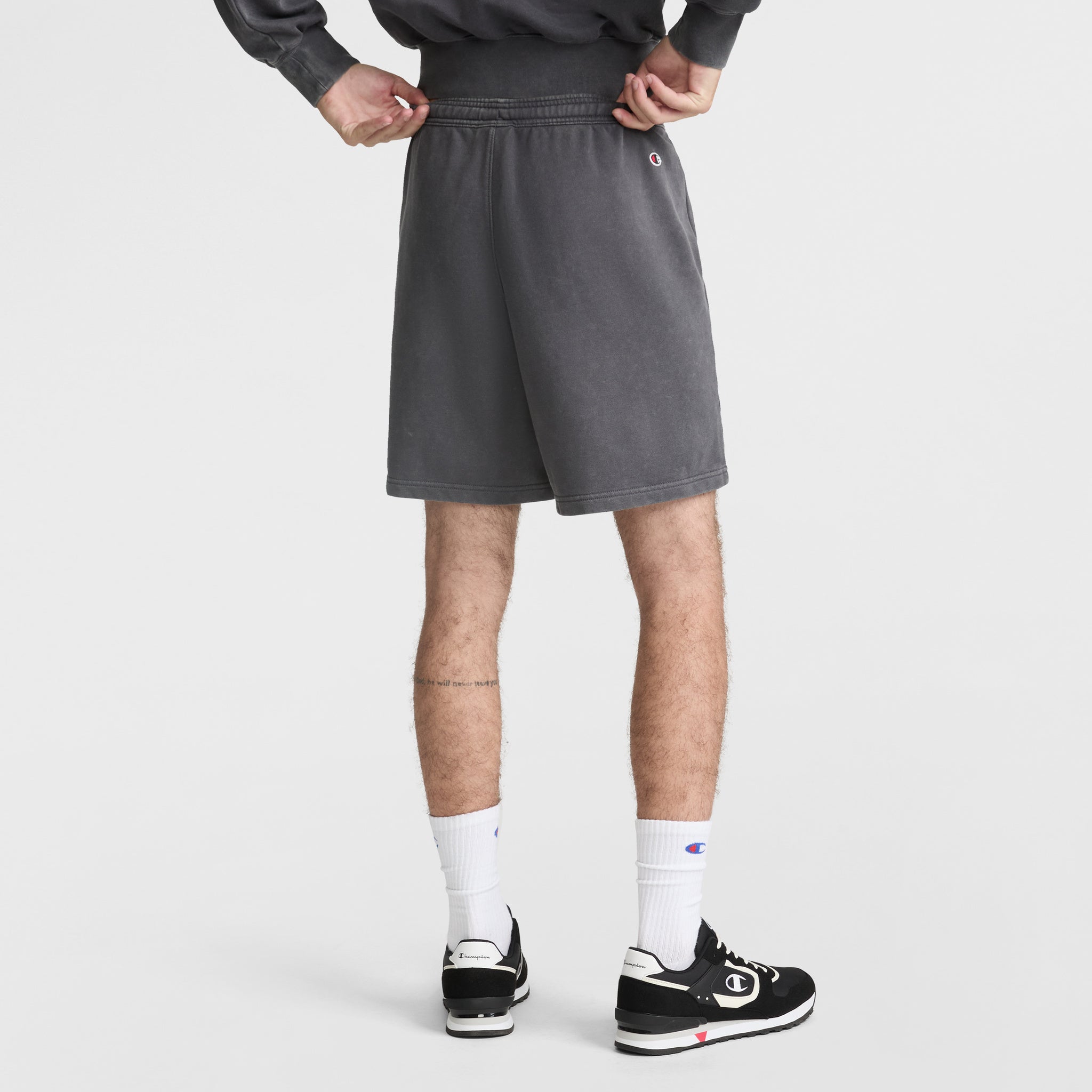 Vintage Wash Fleece Shorts for Men | 7" Inseam & Lightweight