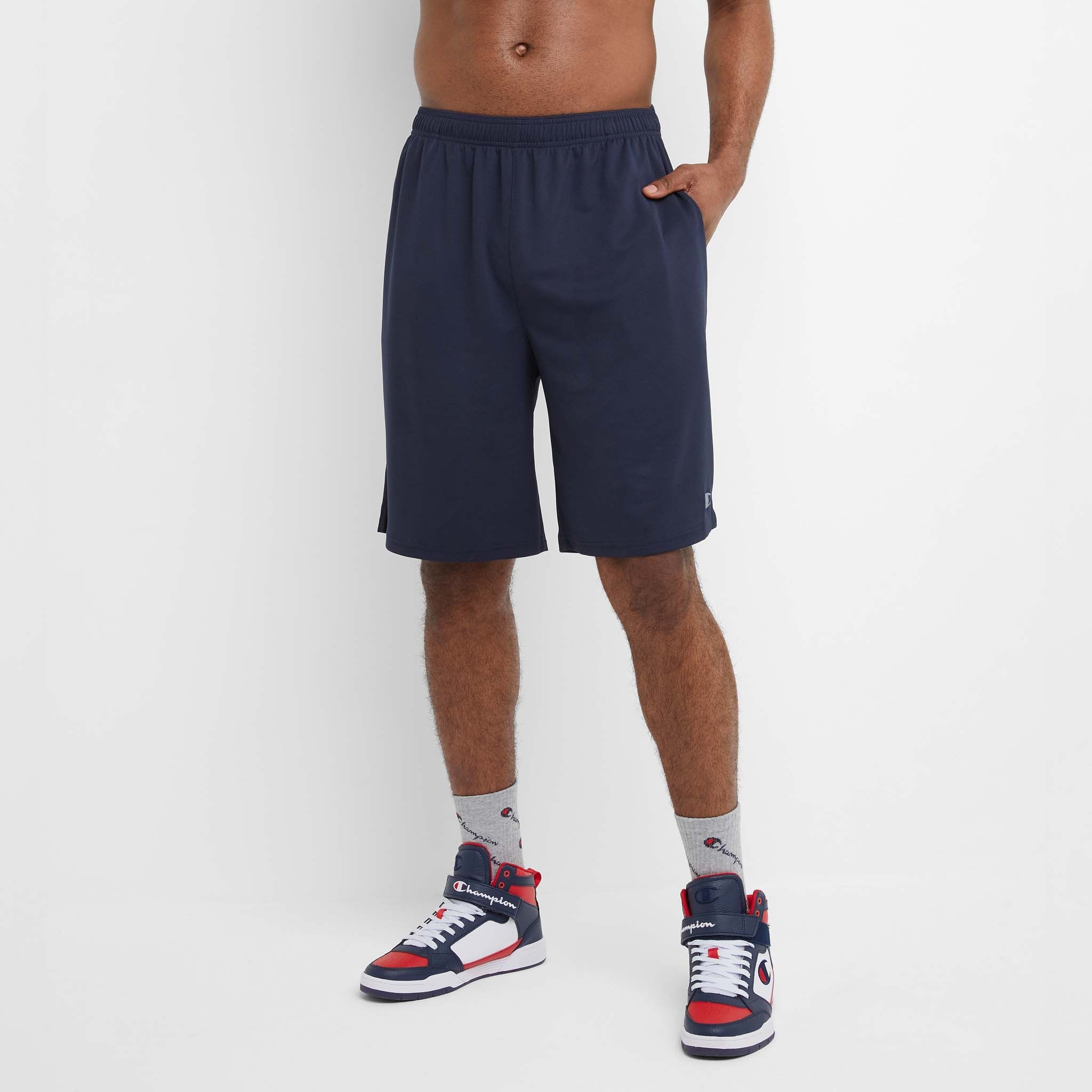 Moisture-Wicking Sport Shorts for Big & Tall Men | Champion