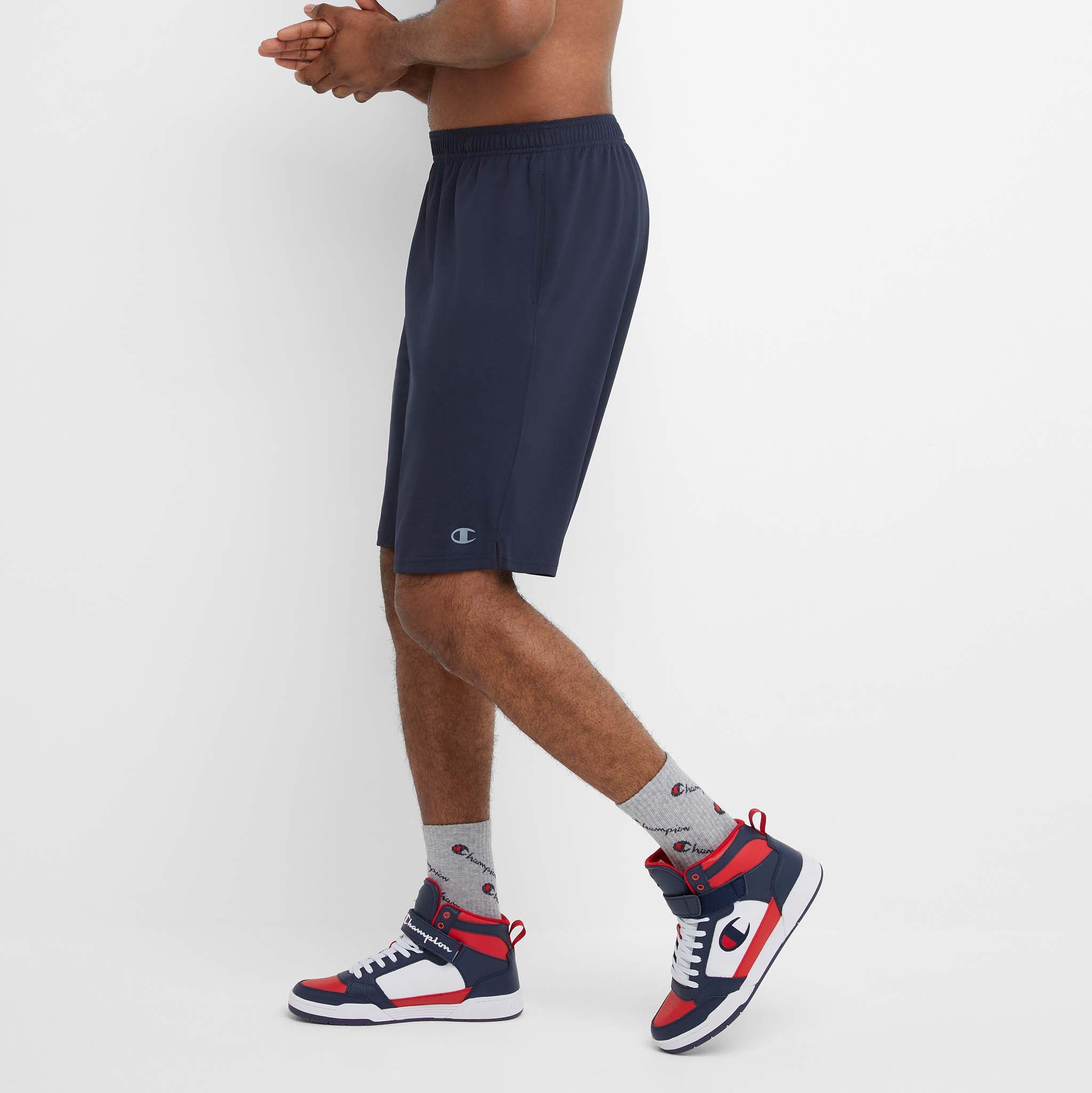 Moisture-Wicking Sport Shorts for Big & Tall Men | Champion