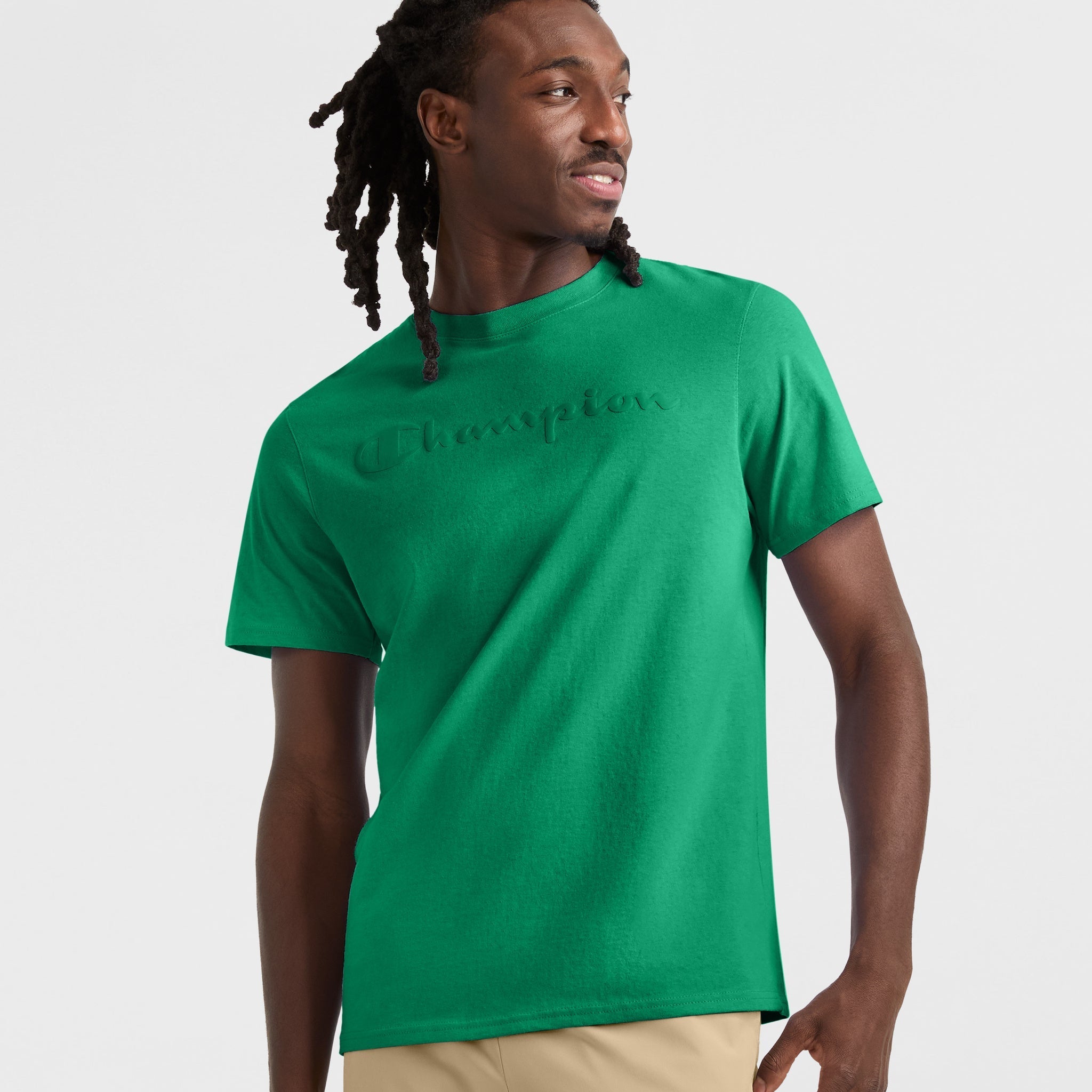 Classic Men's Graphic T-Shirt with Tonal Logo | Champion