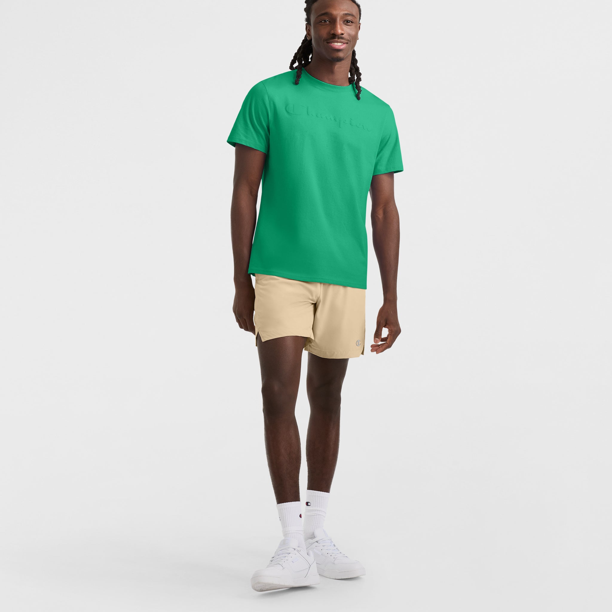 Classic Men's Graphic T-Shirt with Tonal Logo | Champion