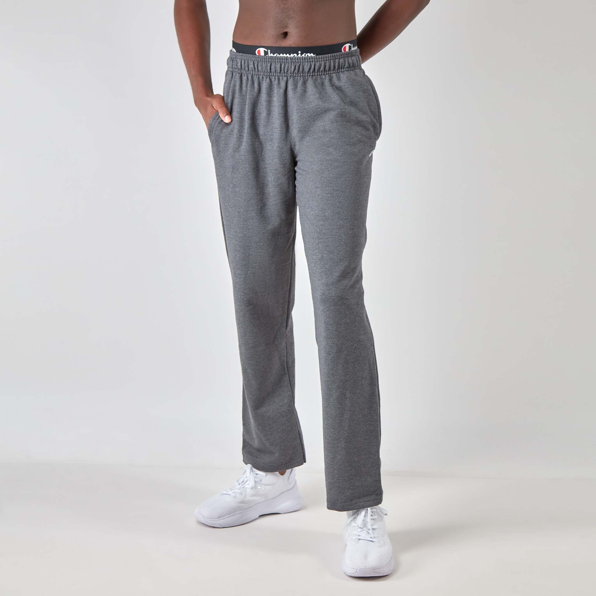 Men's Powerblend Open-Hem Sweatpants | Soft & Lightweight
