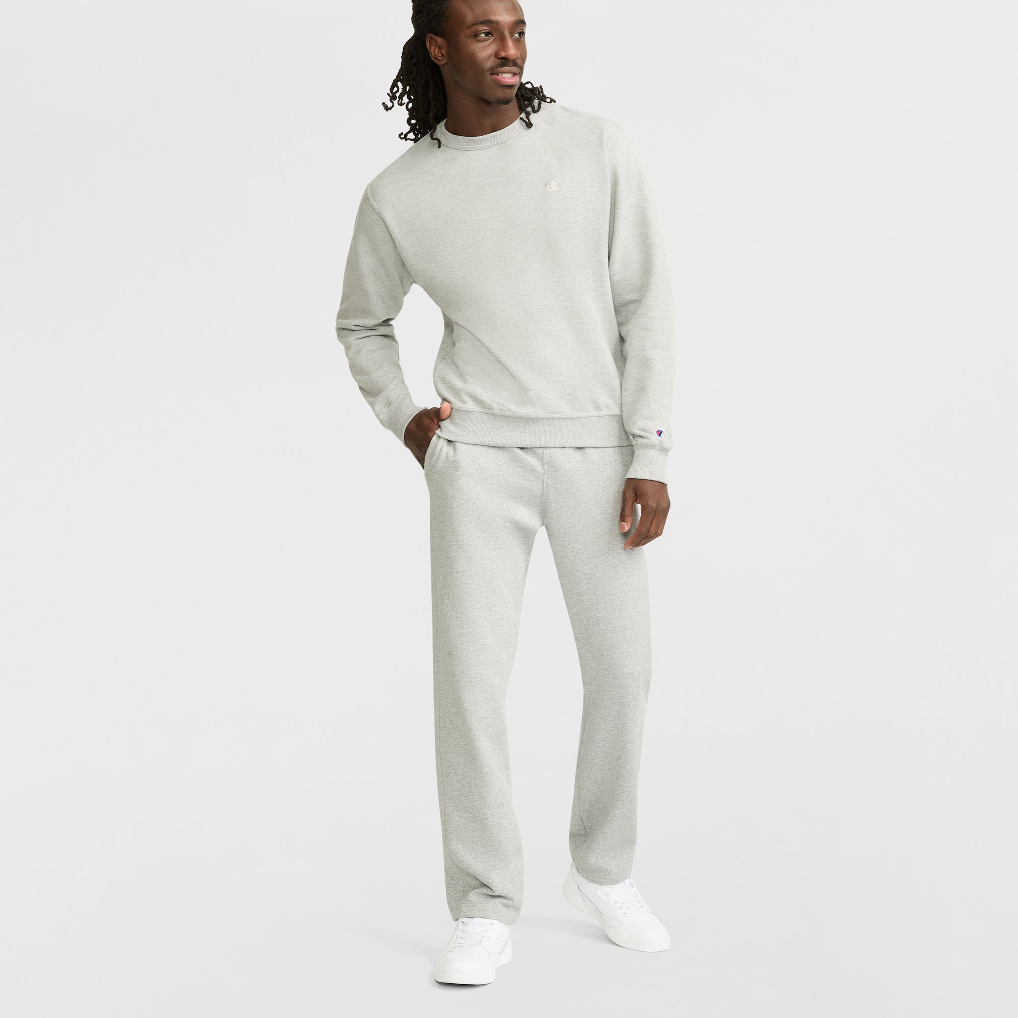Men's Powerblend Open-Hem Sweatpants | Soft & Lightweight