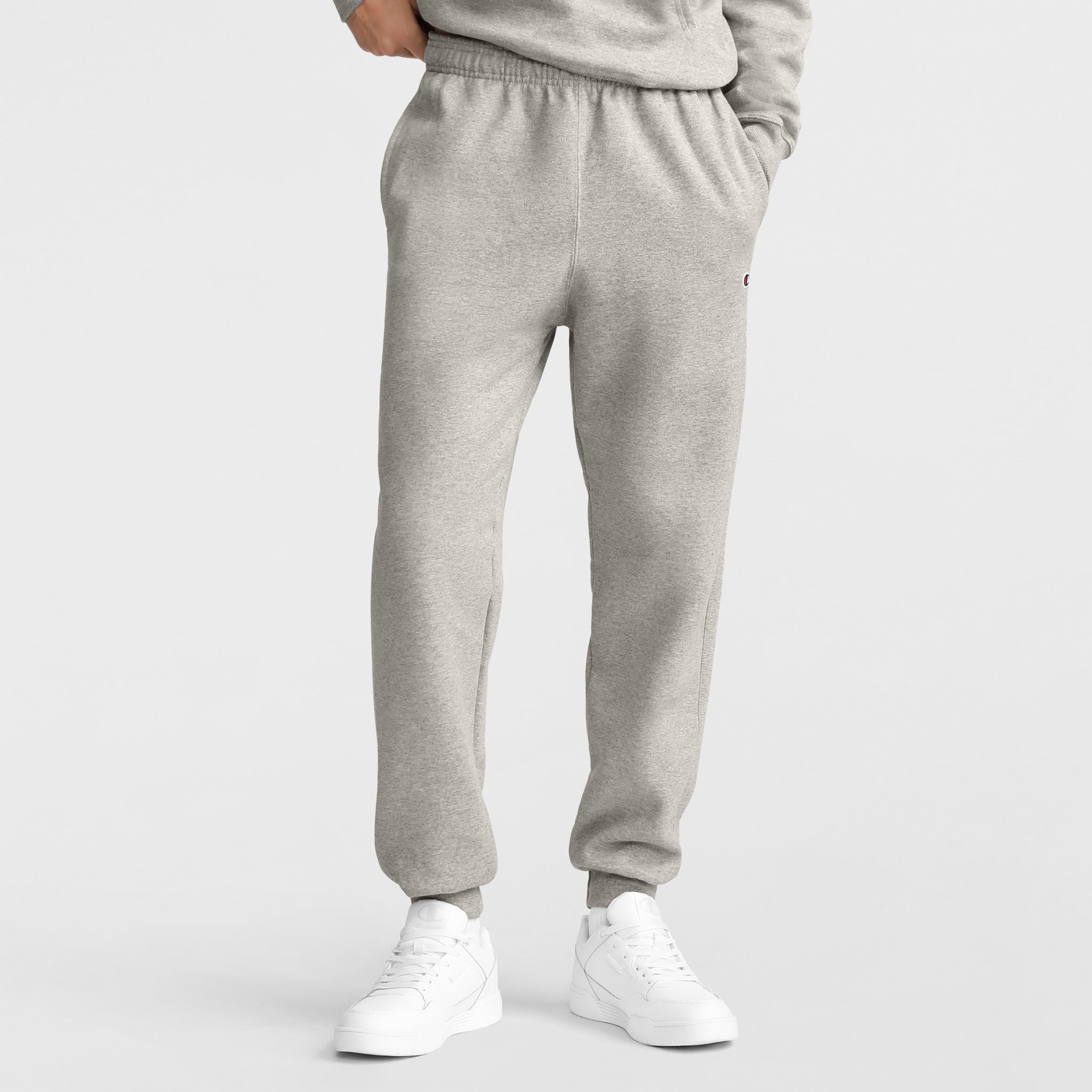 Men's Soft Fleece Joggers with Adjustable Waist | Powerblend