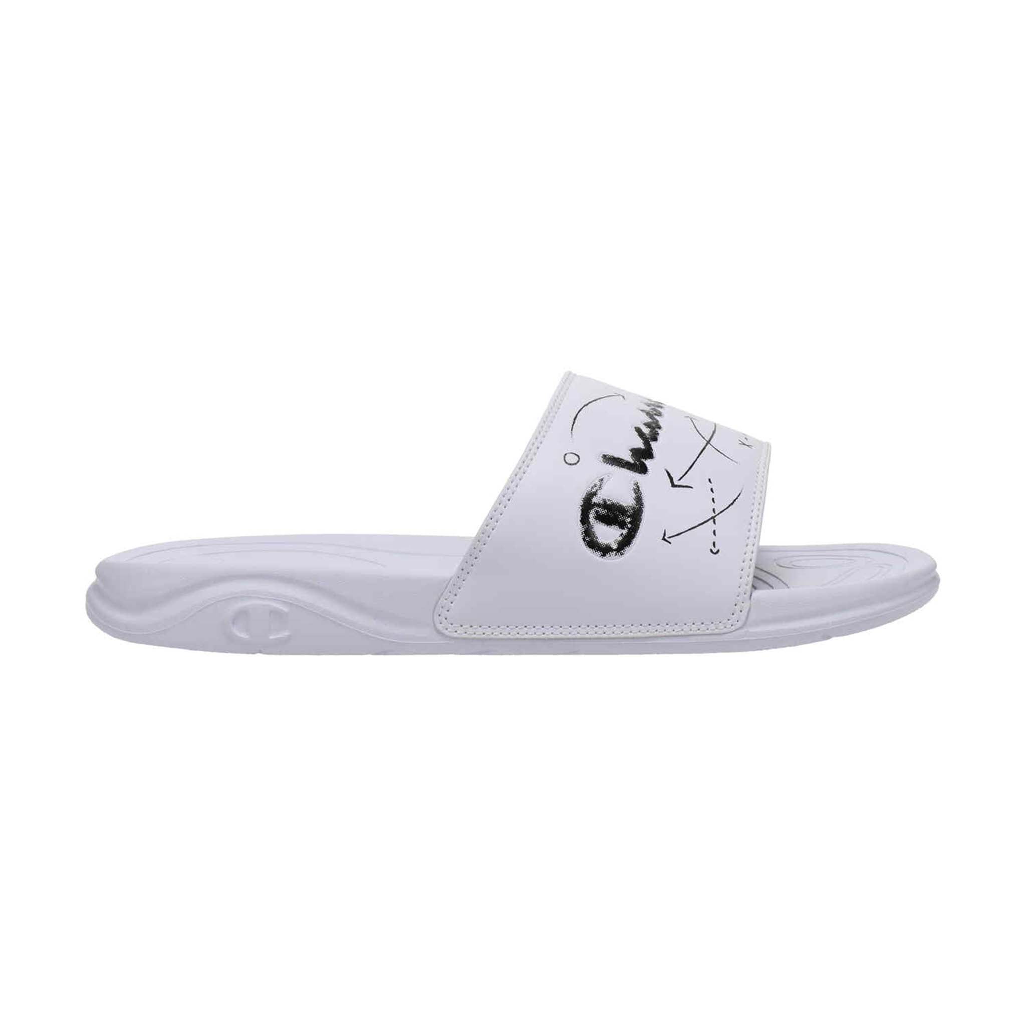 Men's Slide Sandals with Contoured Footbed & Traction Sole | Mega SFB