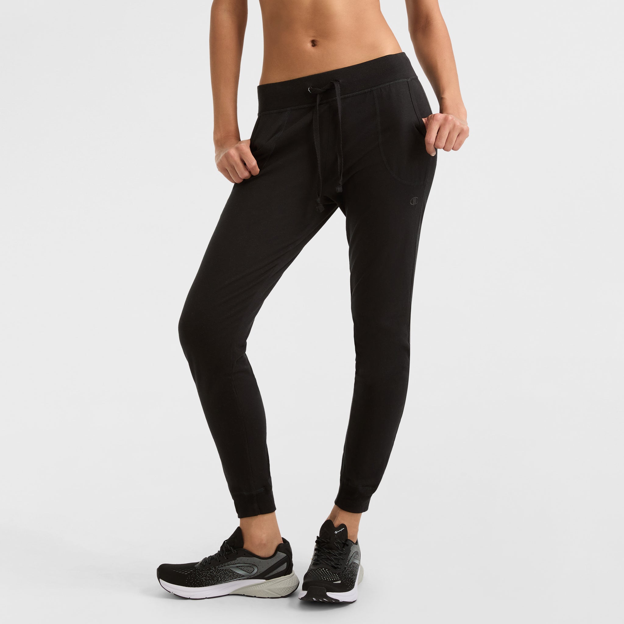 Lightweight Jersey Joggers for Women | Lounge Pants with Pockets