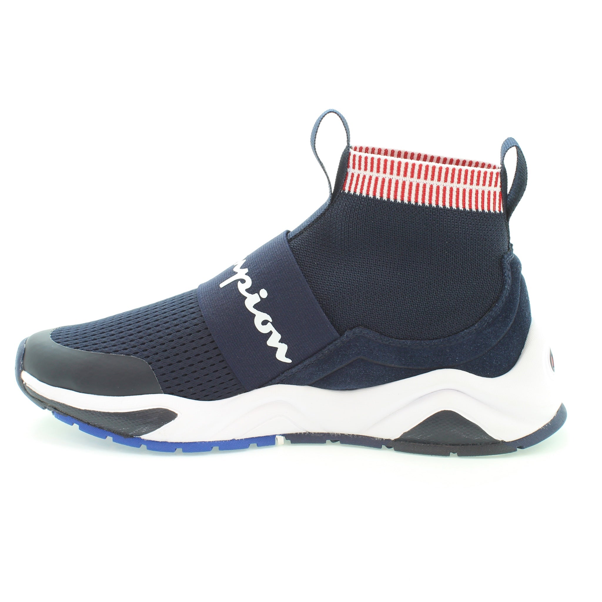 Kids' High-Top Sneakers with Stretch Knit & Cushioned Insole | Rally Pro