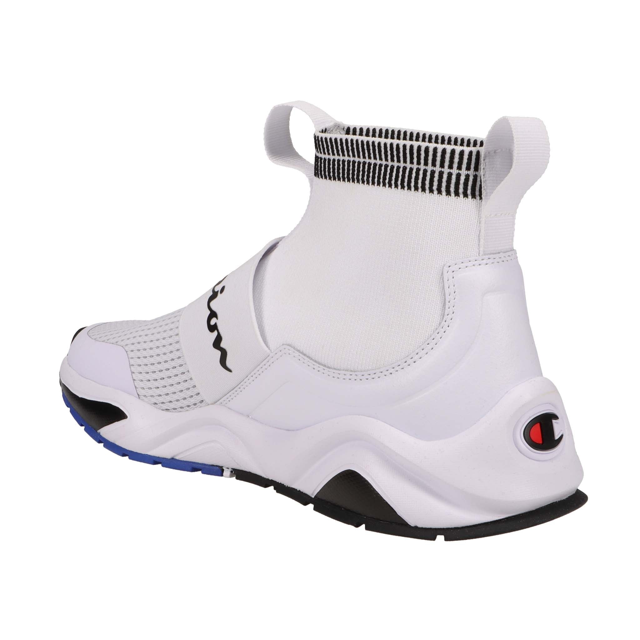 Kids' High-Top Sneakers with Stretch Knit & Cushioned Insole | Rally Pro