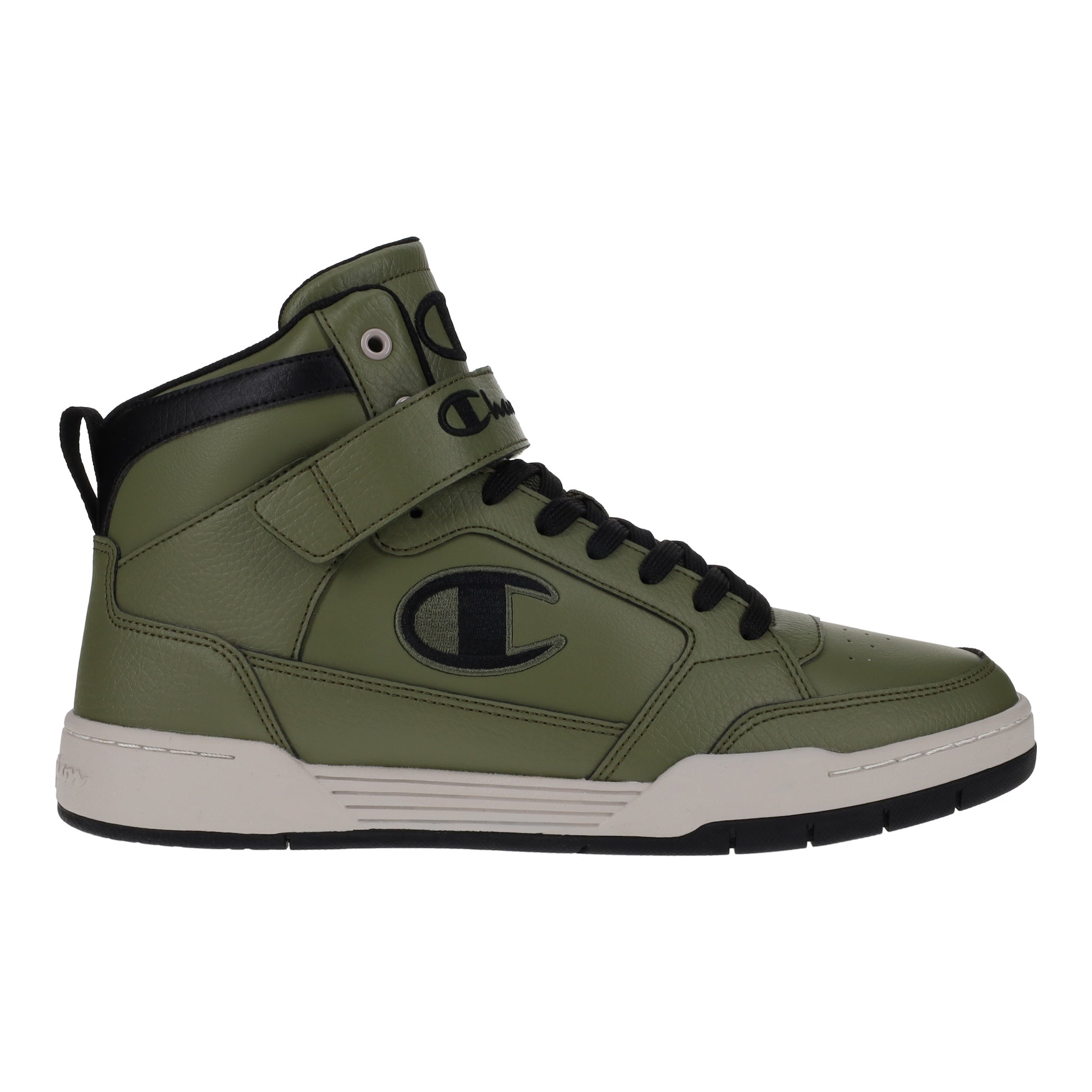 Men's High-Top Sneakers with Velcro Strap & Cushioned Insole | Champion Arena