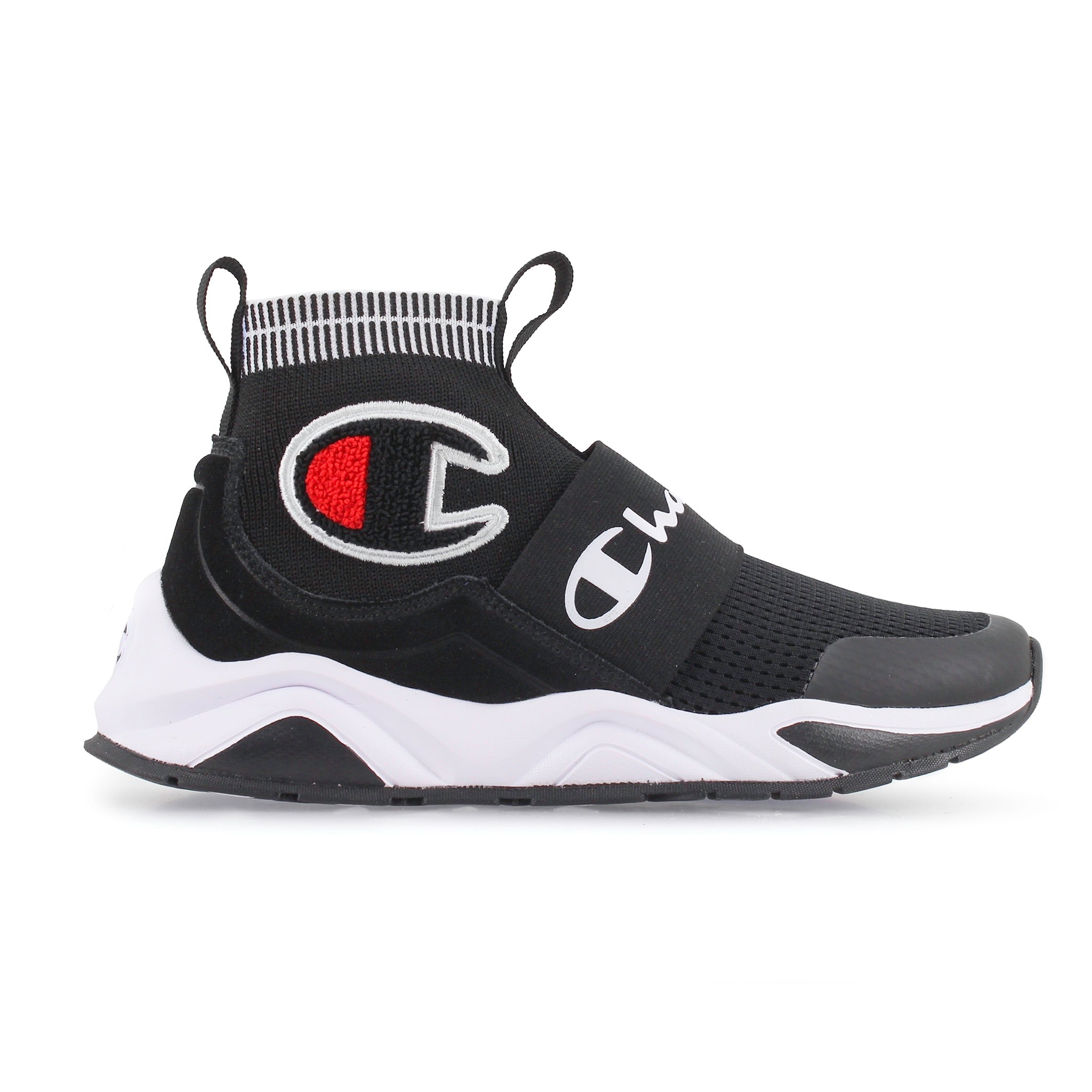 Men's High-Top Sneakers with Stretch Knit & Cushioned Insole | Meloso Rally Pro